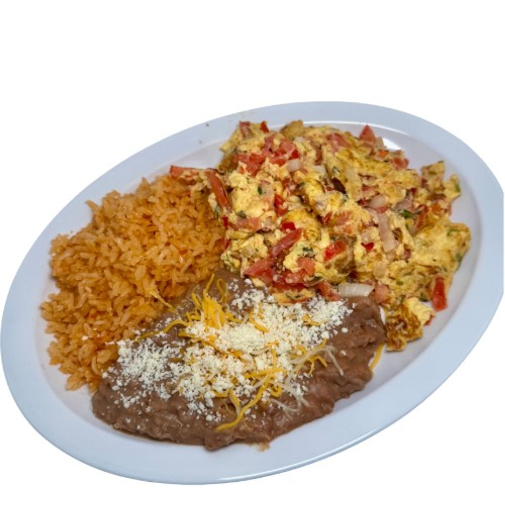 Huevos a la Mexicana Plate