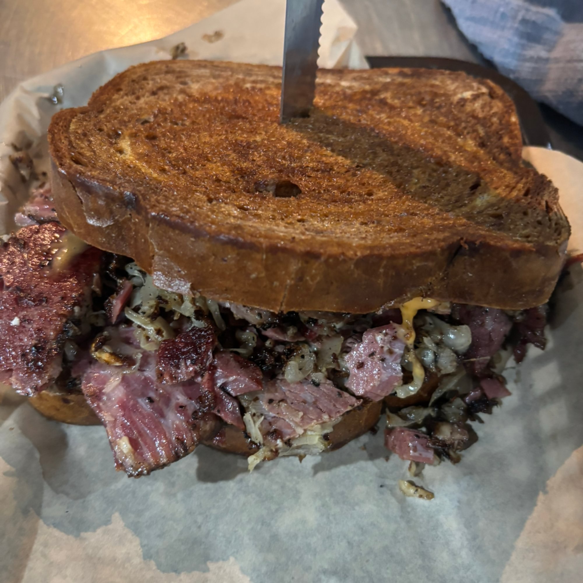 Smoked Reuben Sandwich