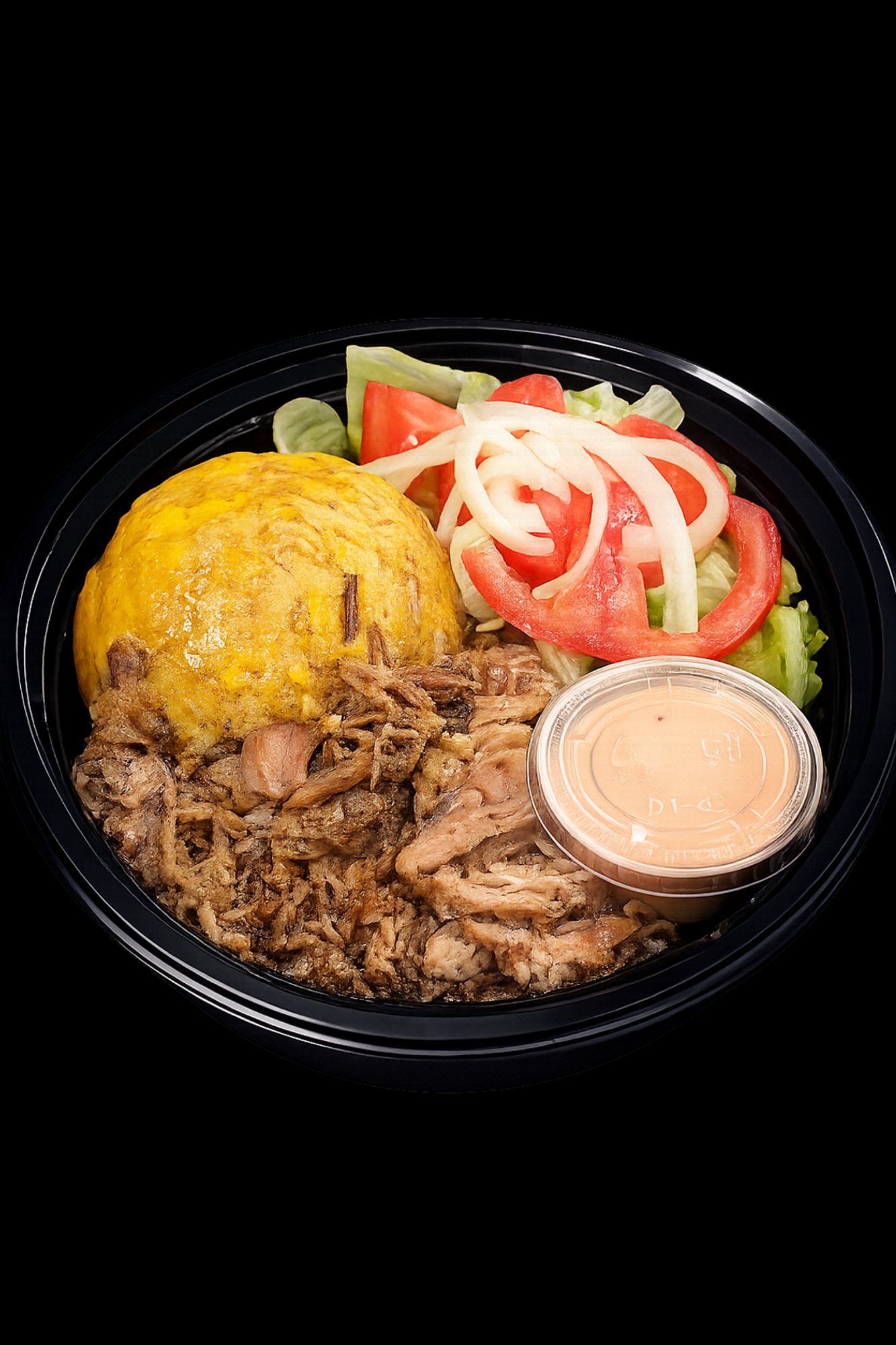 Mofongo + Pulled Pork