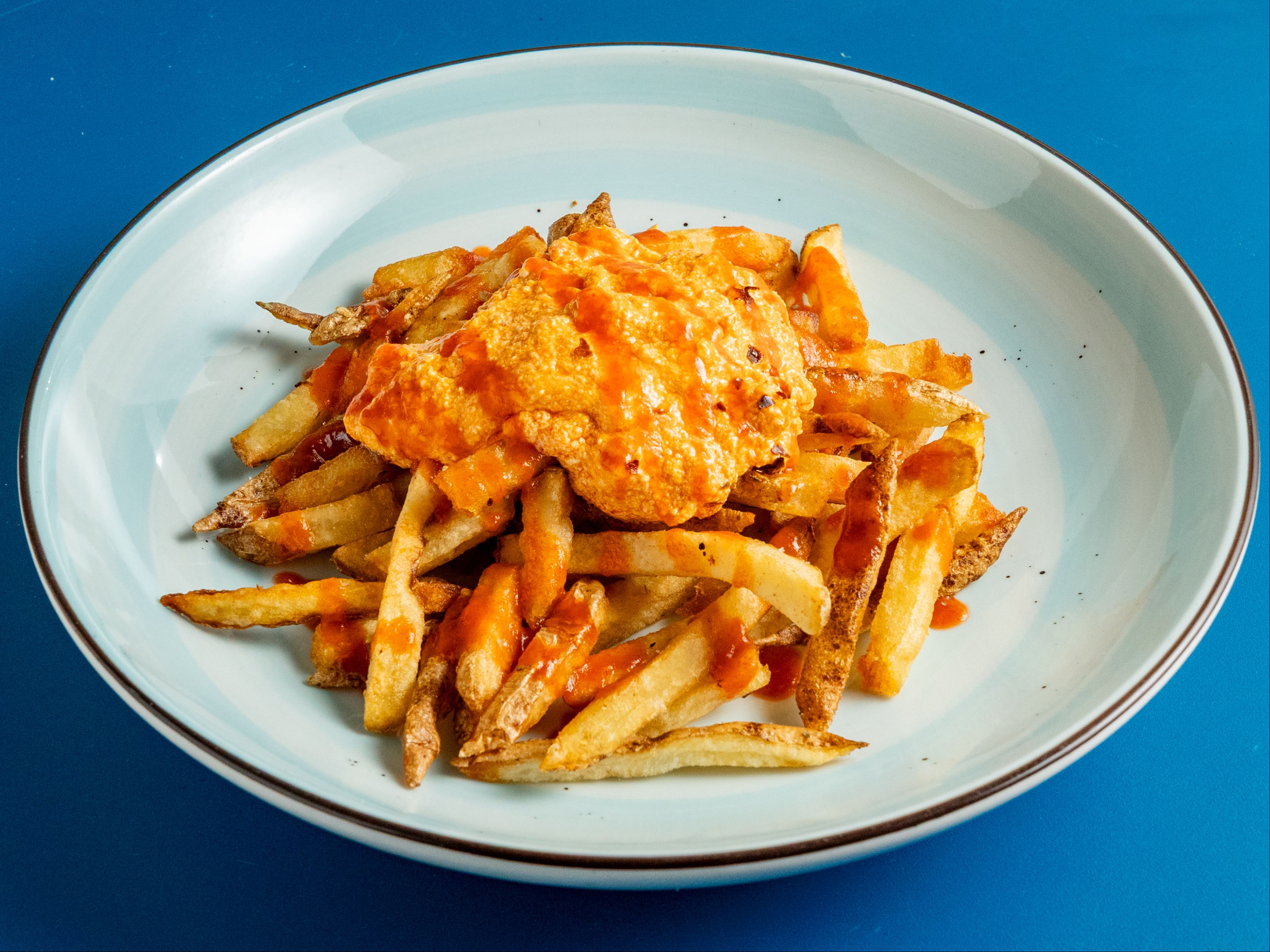 Spicy Greek Fries