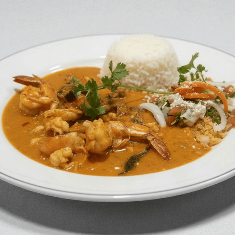 Camarones en Crema De Tequila