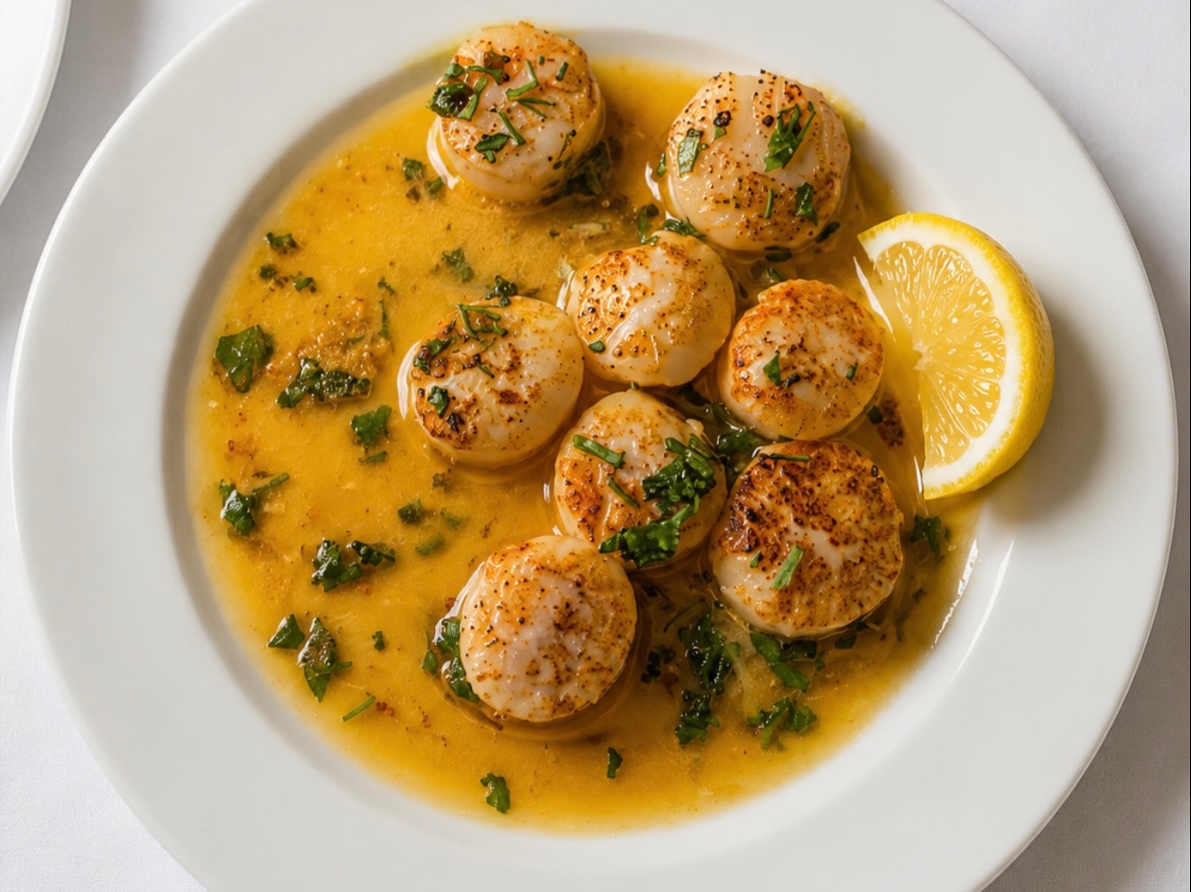 Broil Scallops