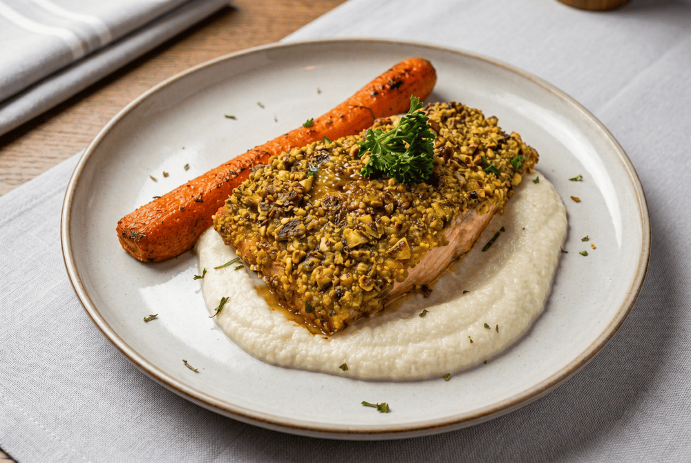 Pistachio-Crusted Salmon