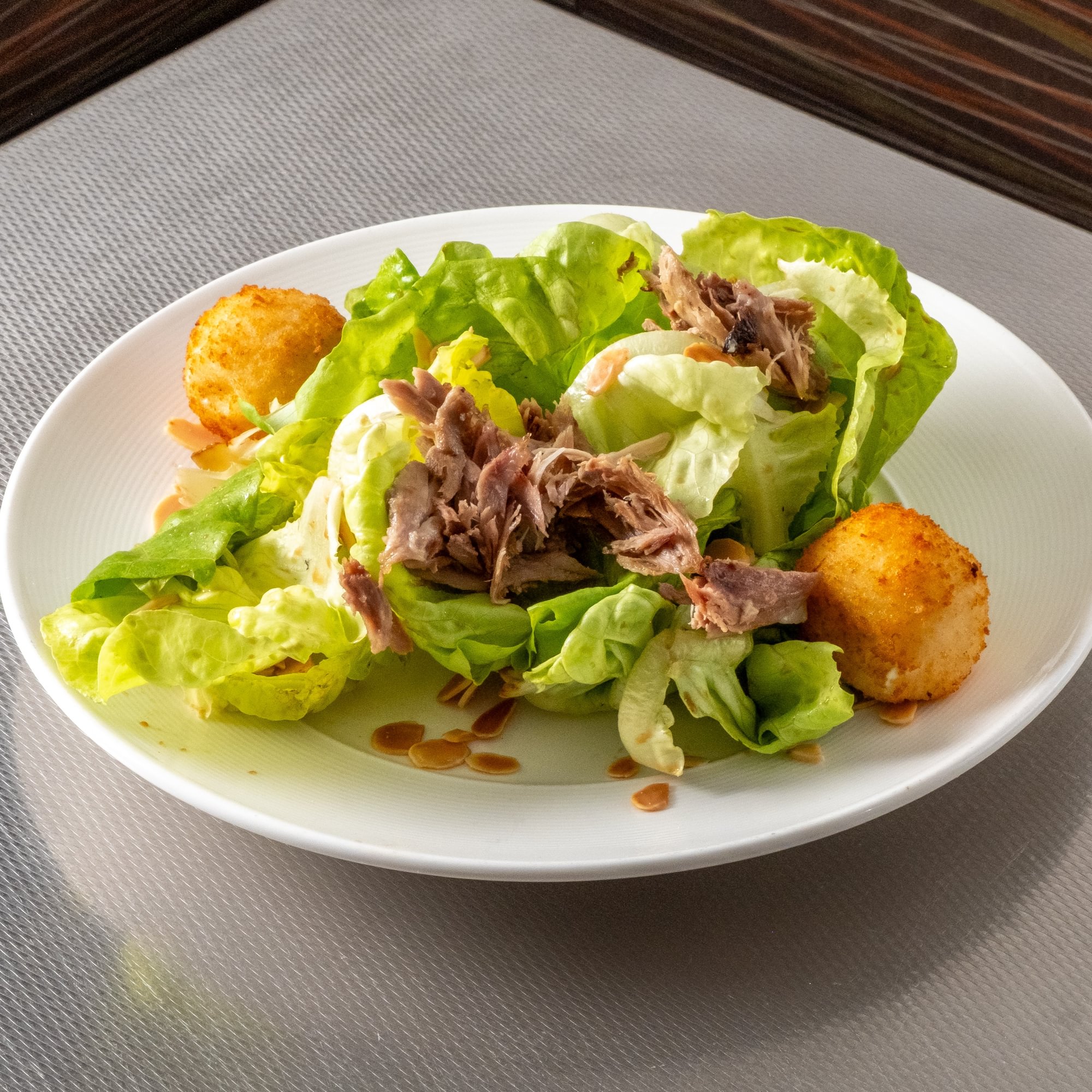 Warm Braised Duck Salad