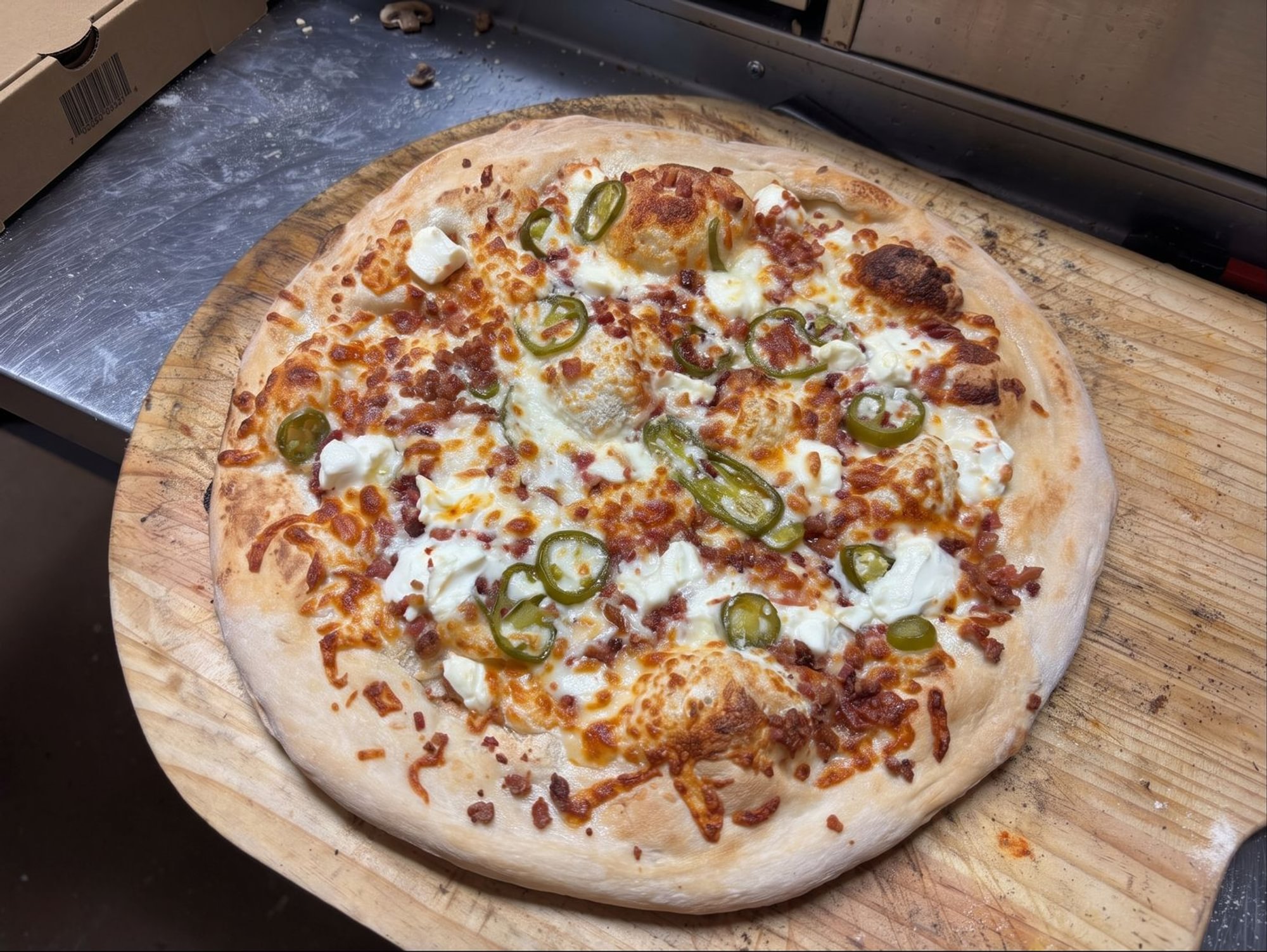 Popper Pizza 12"