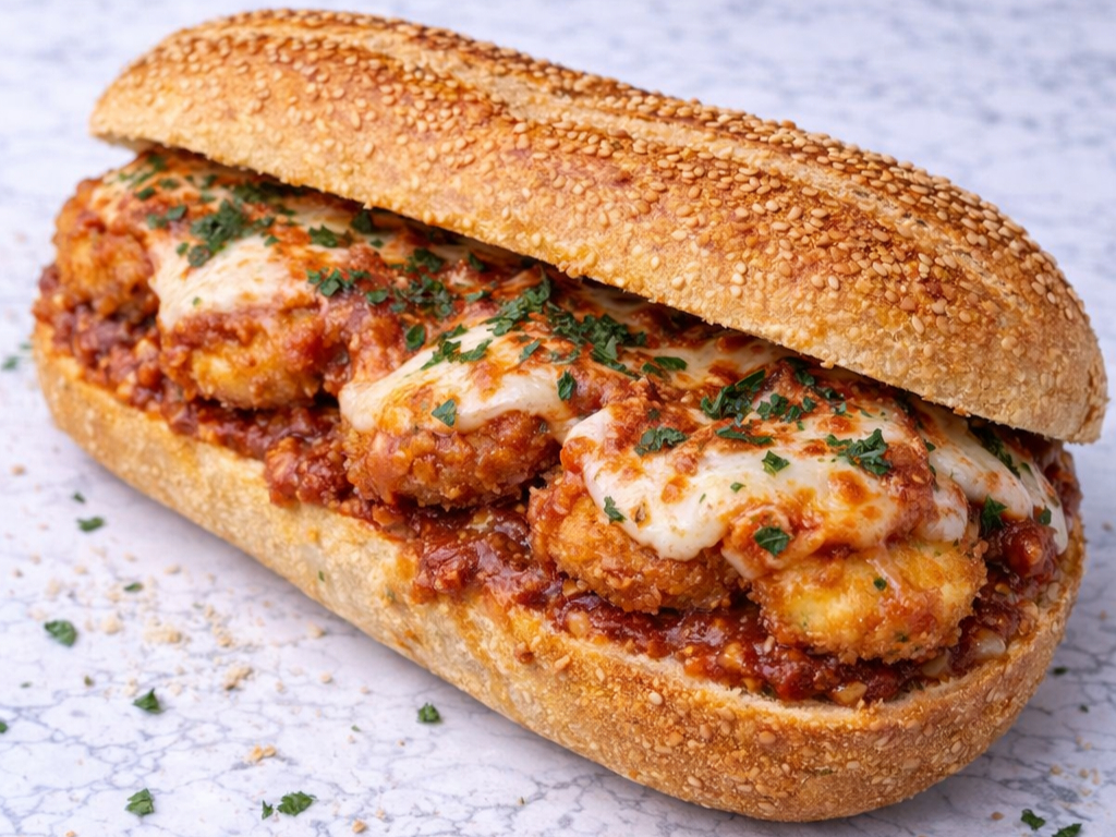 Jumbo Shrimp Parm Hero