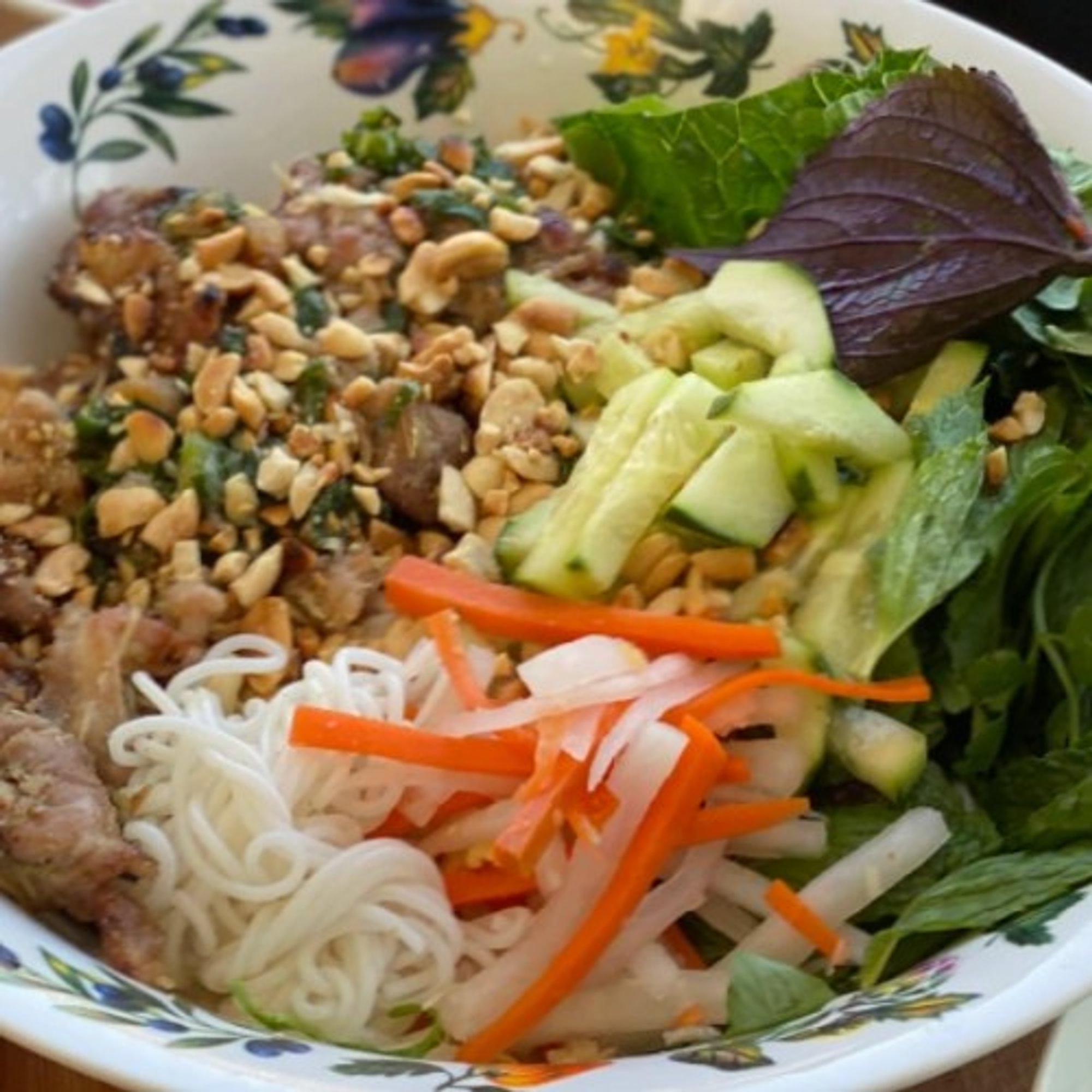 Vermicelli with Grilled Beef - Bun Bo Nuong