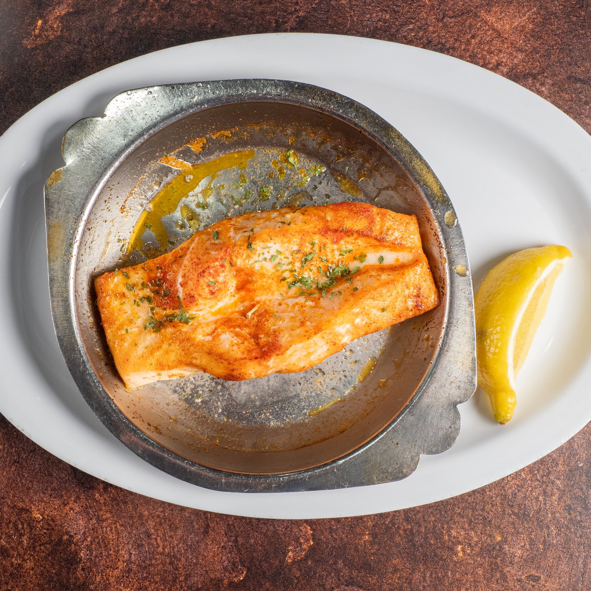 Broiled Salmon