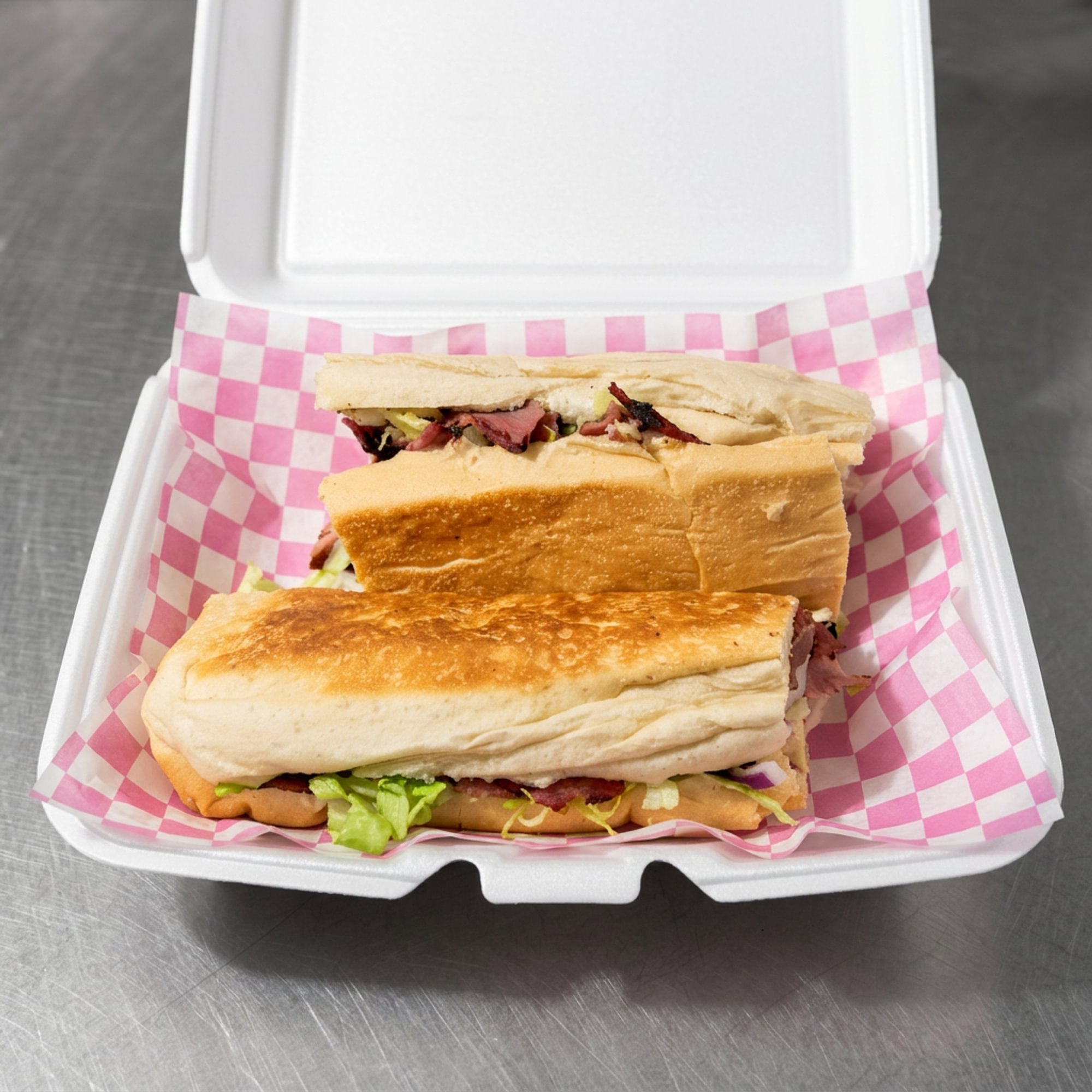 Pastrami and Cheese Panini