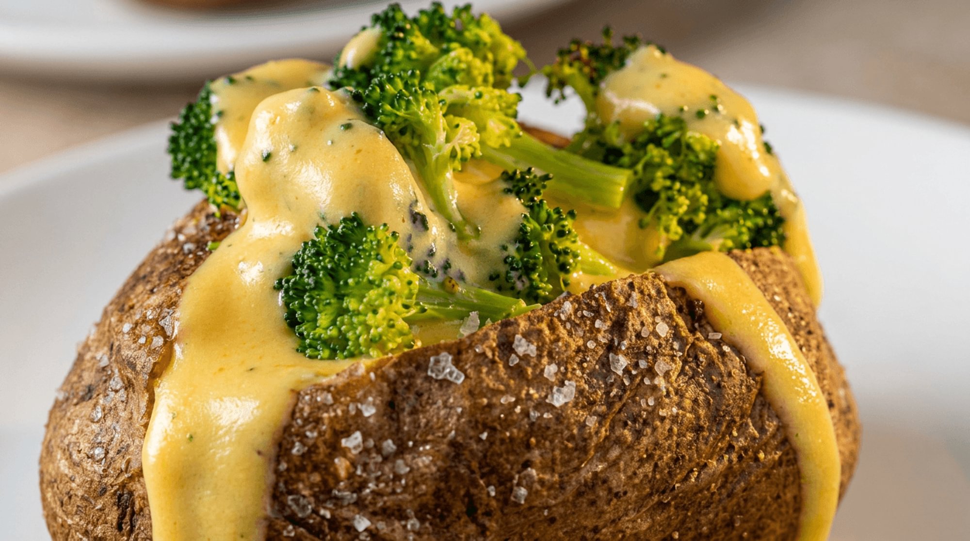 Broccoli n' Cheese Loaded Potato