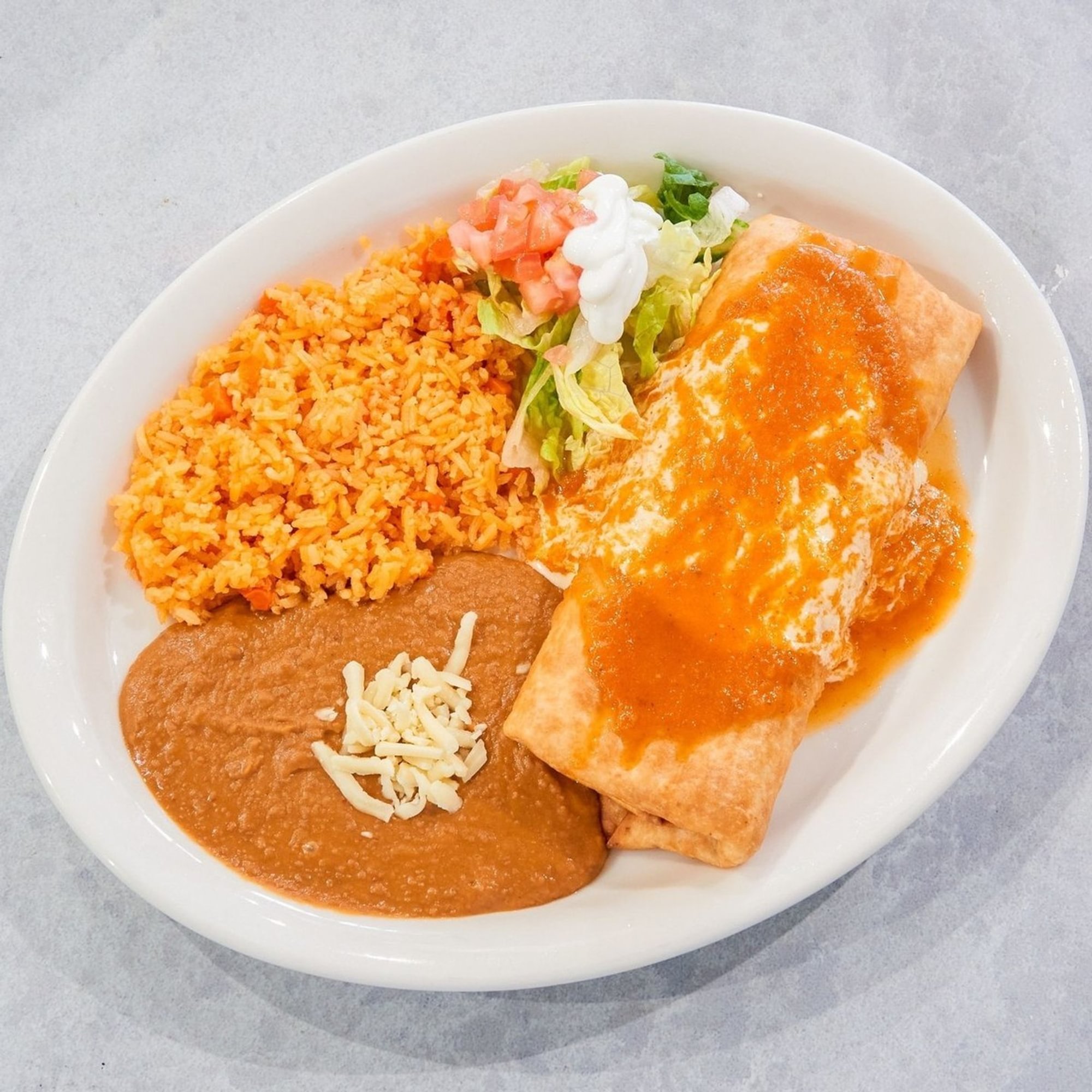Chimichanga Dinner