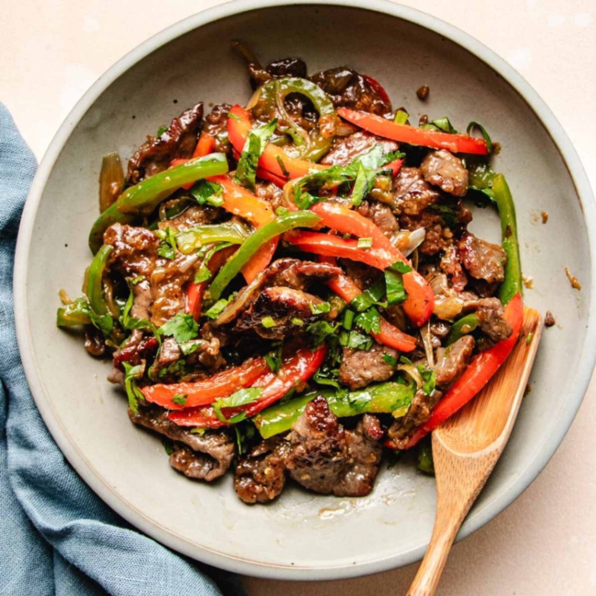 Pepper Steak with Onion