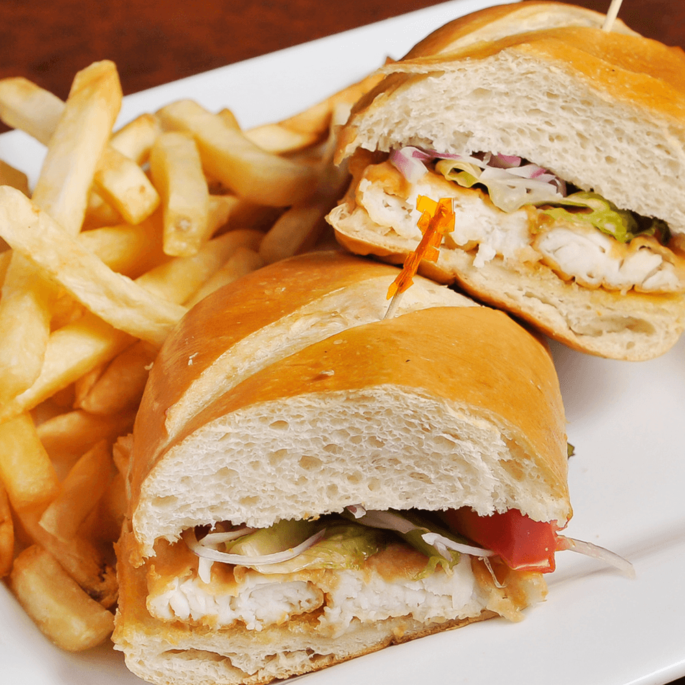 Pan Con Pescado