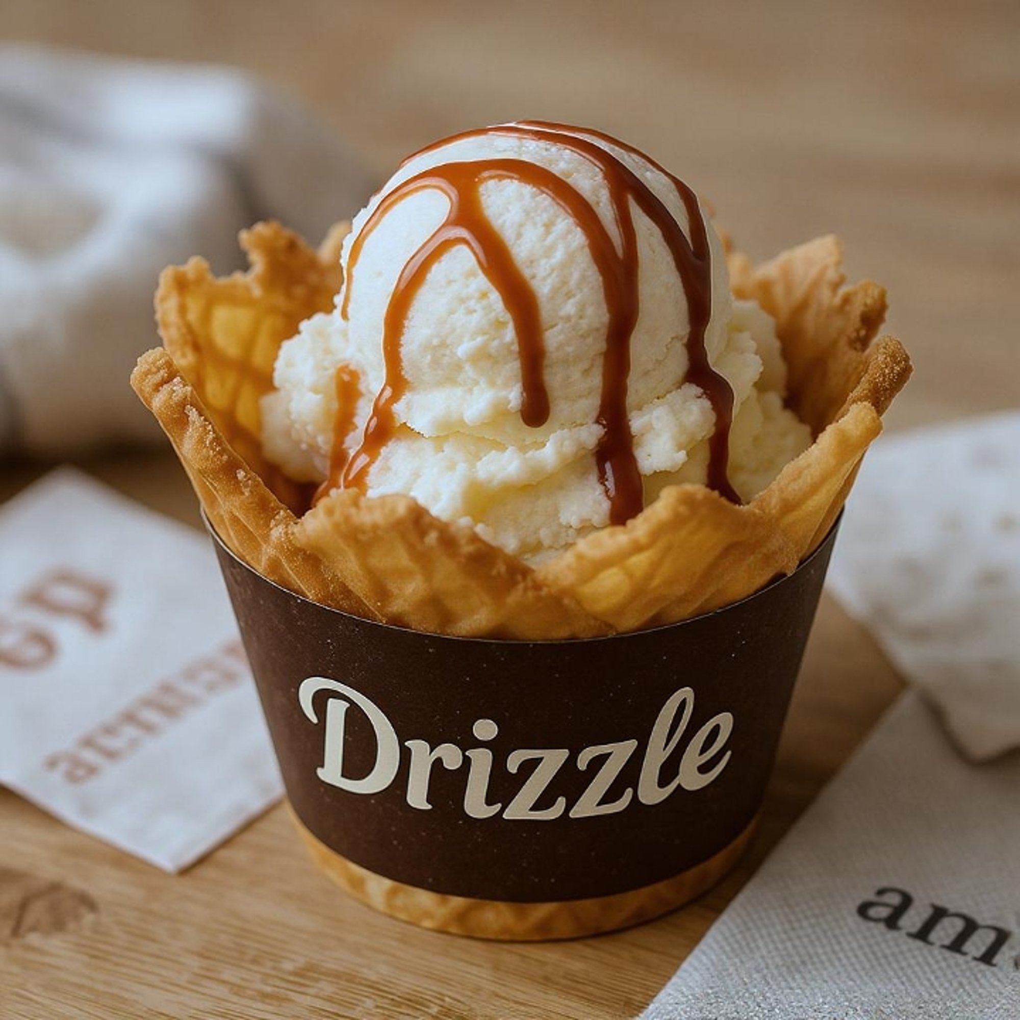 Gelato Waffle Bowl