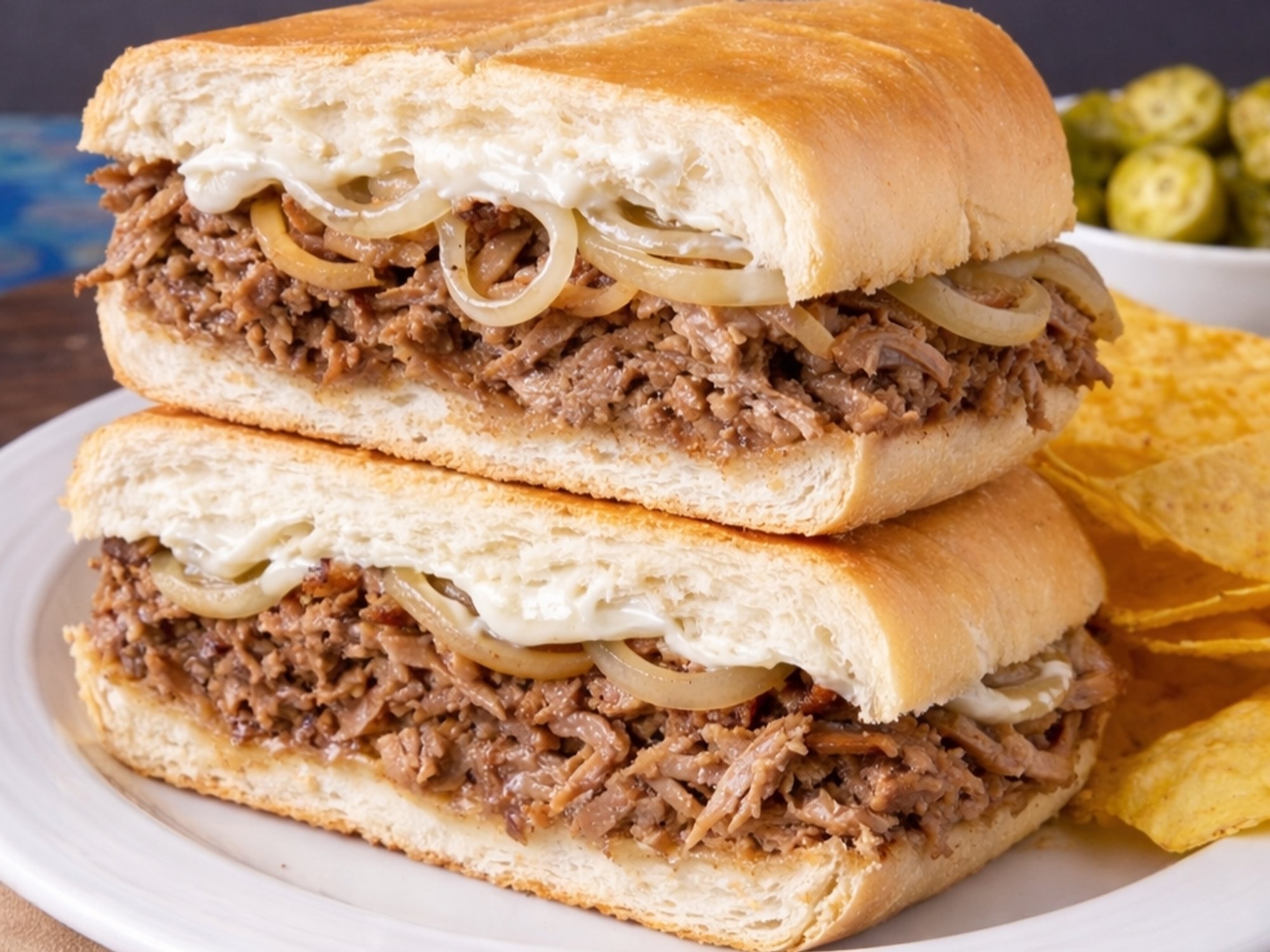 Mammitas Cuban Pulled Pork Sandwich
