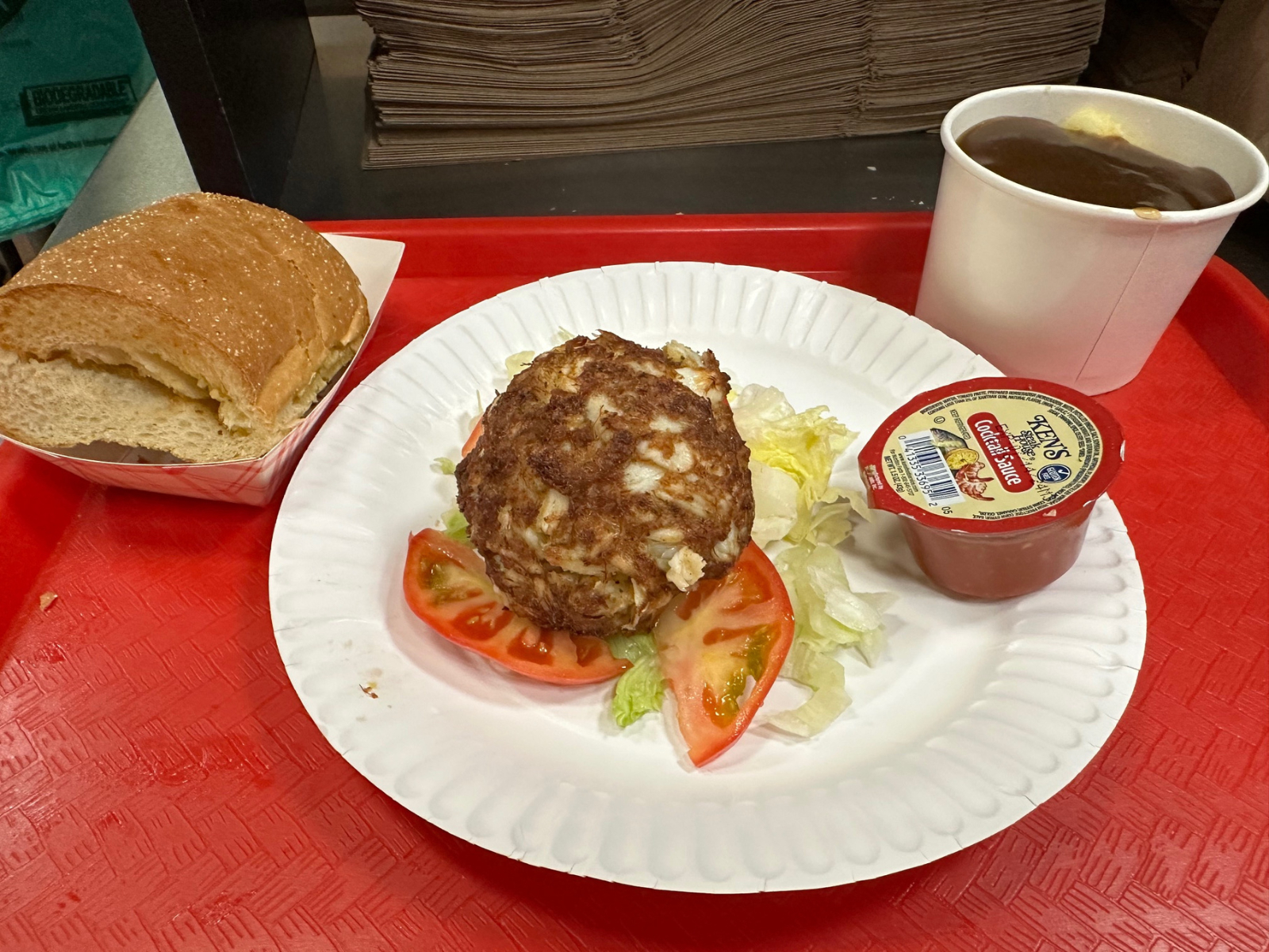 Crab Cake Platter