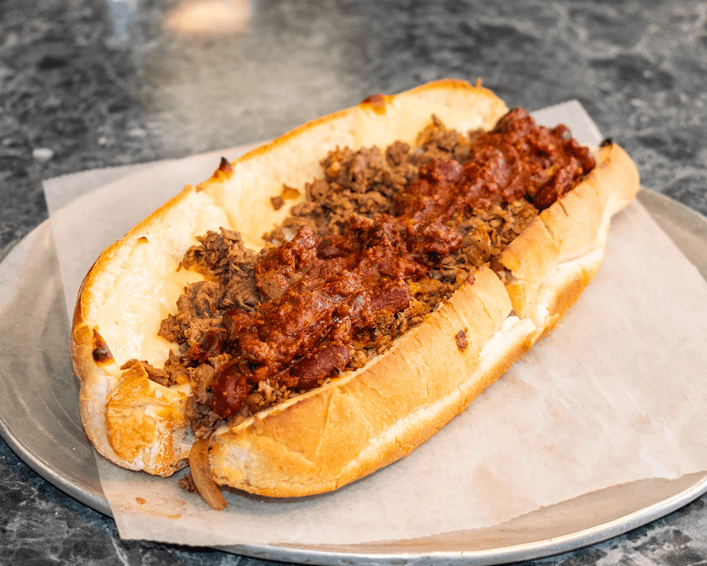 (Sm) #7 Steak, Onions, Cheese, Chili