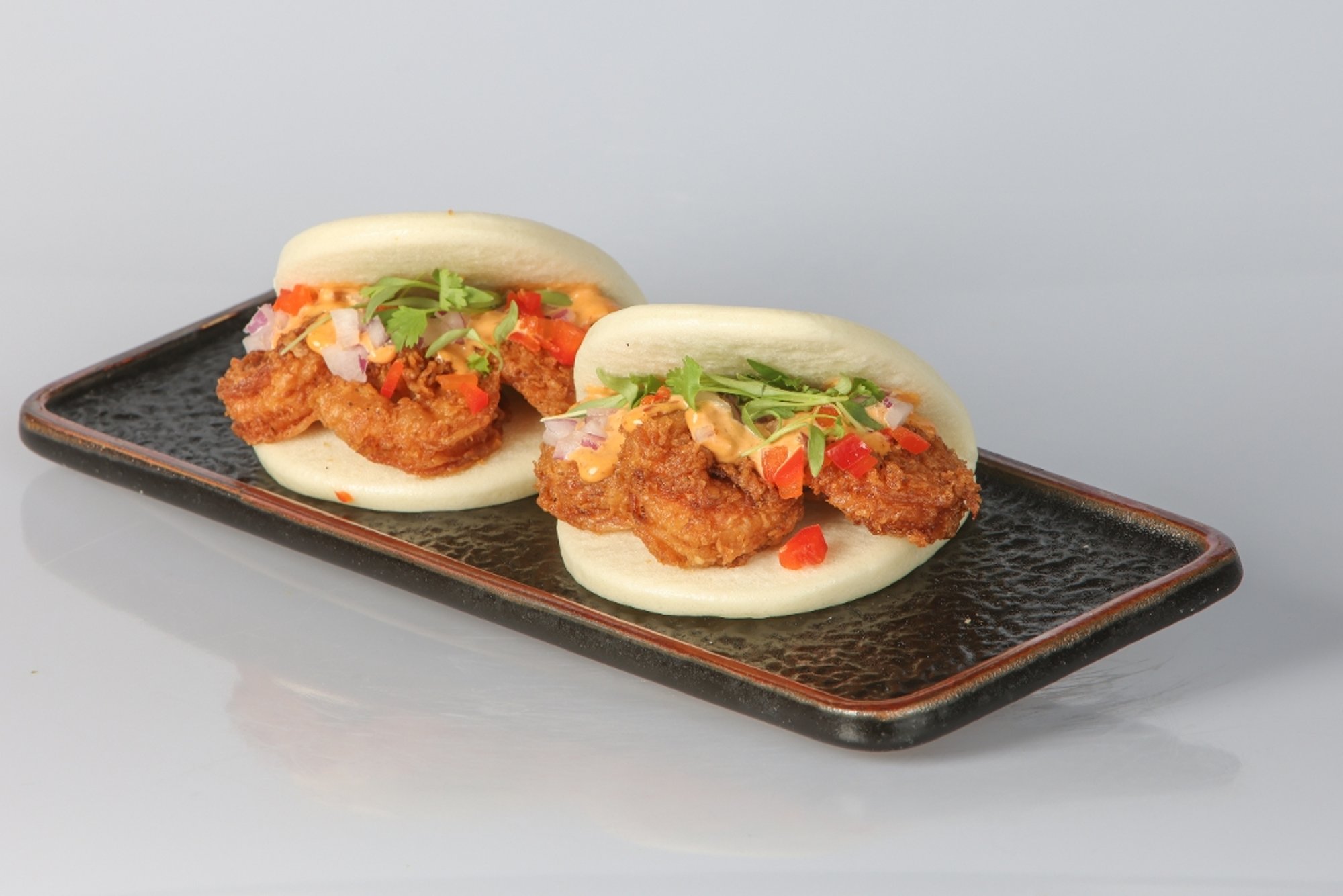 Crispy Shrimp Bao