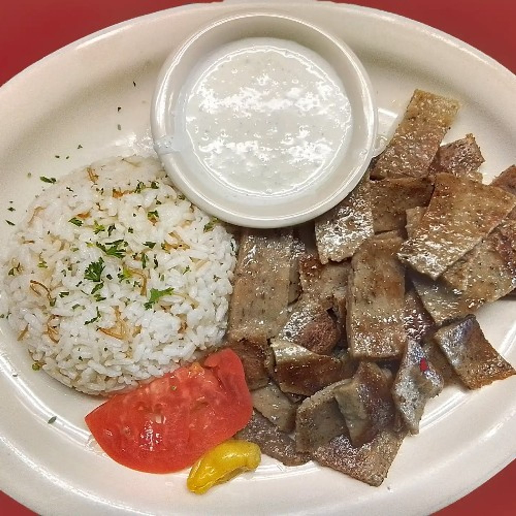 Gyro Platter Lunch