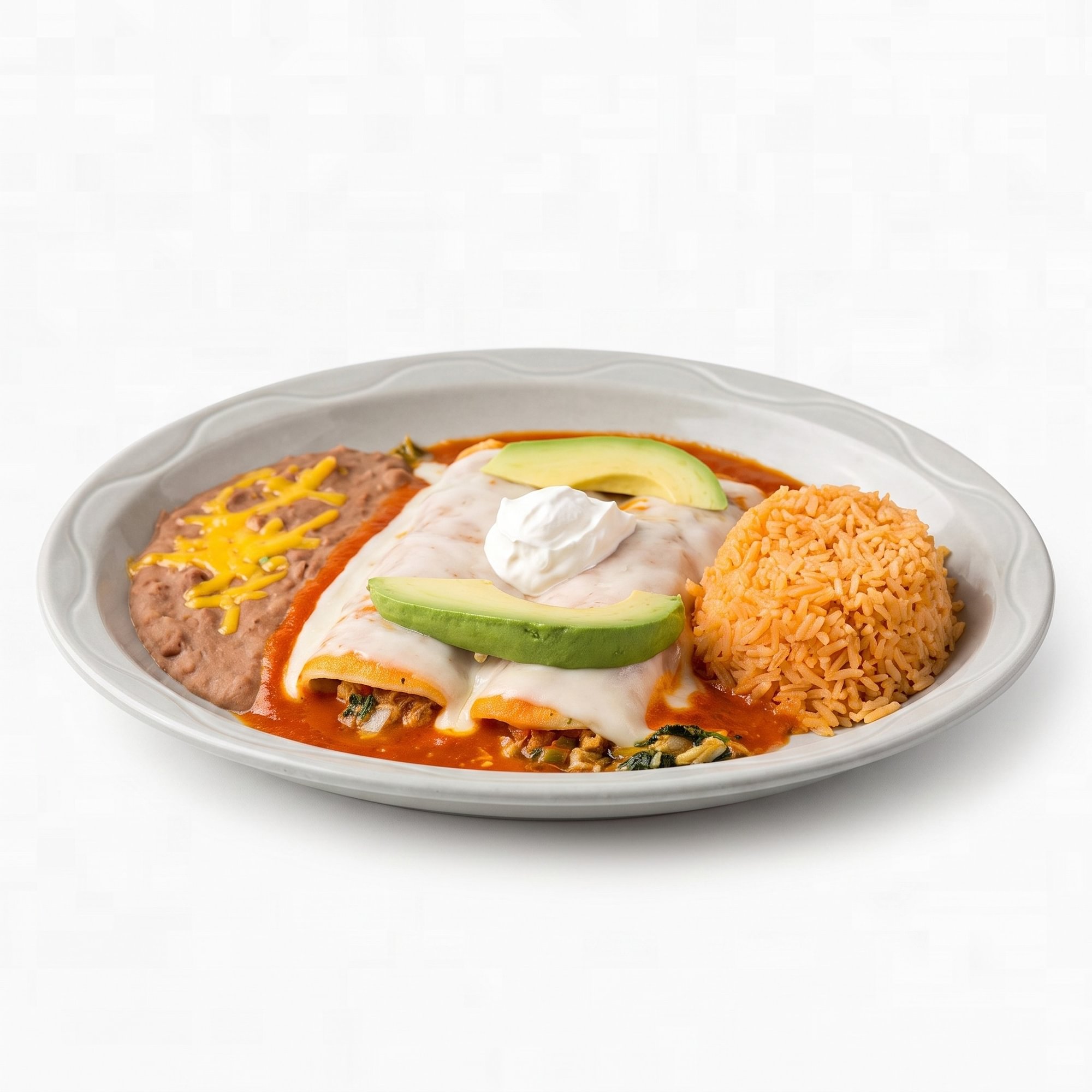CRAB ENCHILADAS