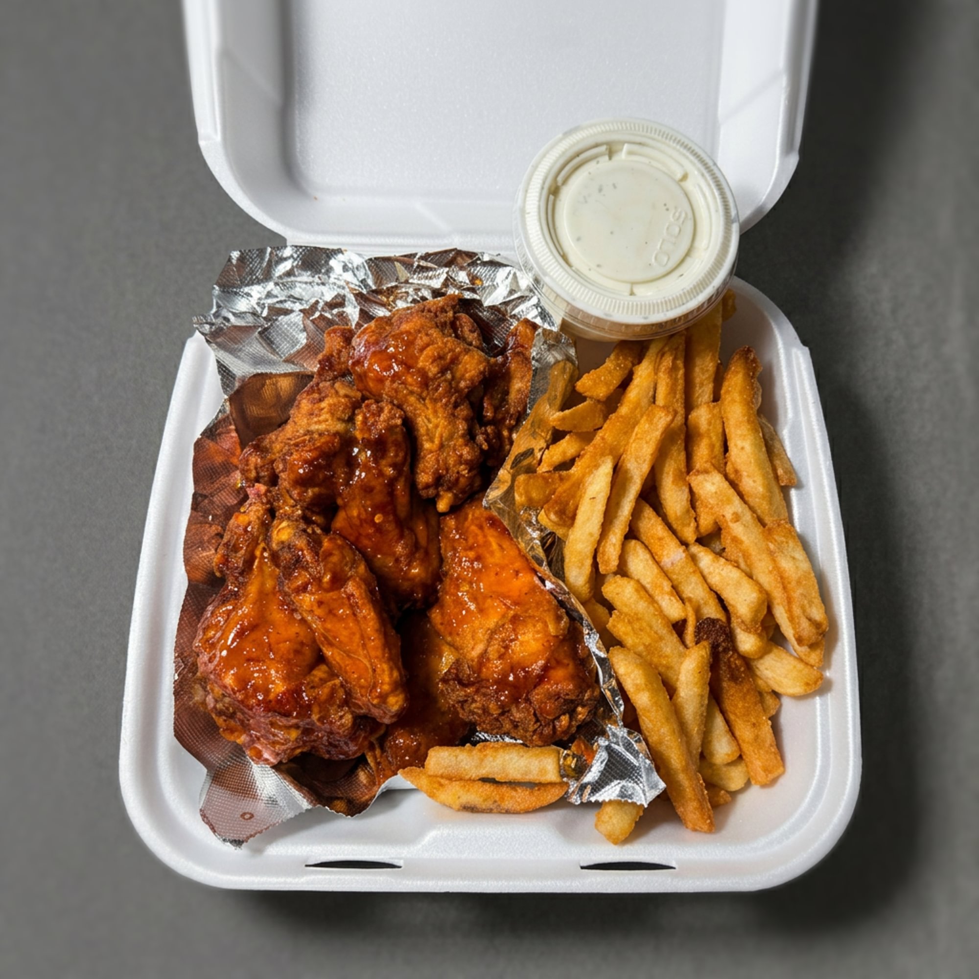 Chicken Wings (10) pc Combo