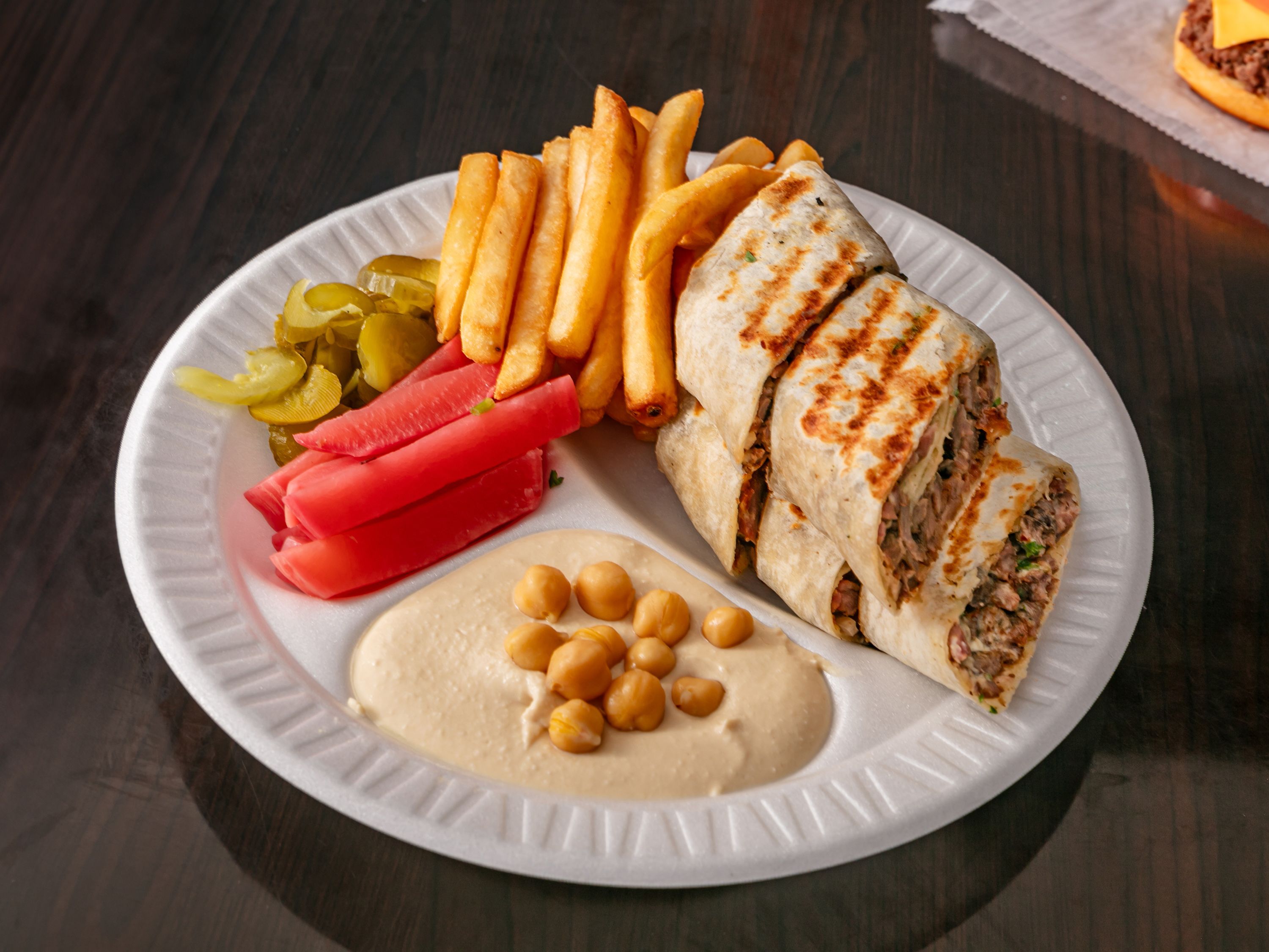 Beef Shawarma Araby Style Plate