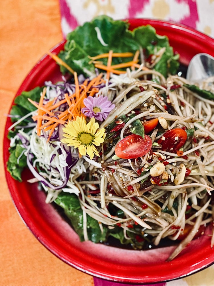 Lao Style Papaya salad