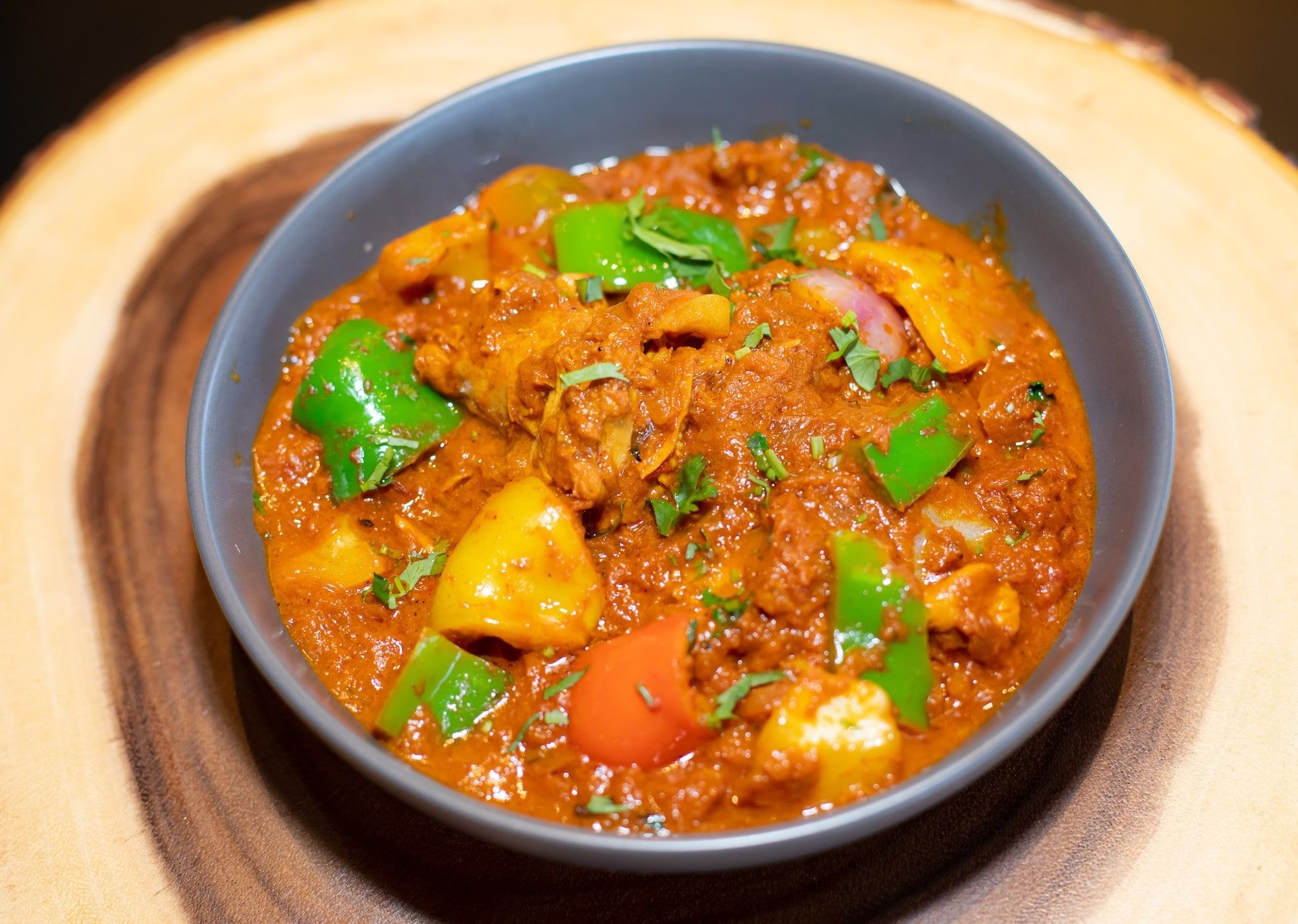 Kadai Chicken Curry