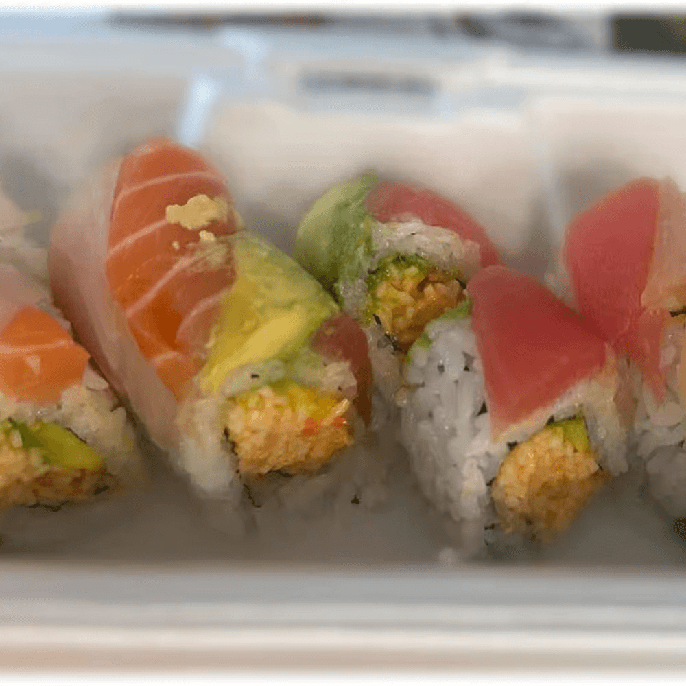 Spicy Rainbow Roll(O)