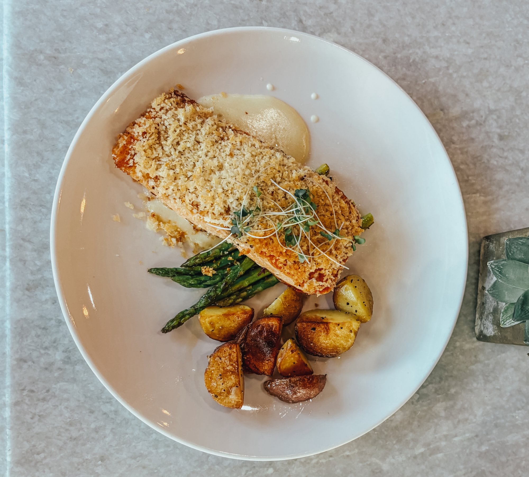 Parmesan Crusted Salmon