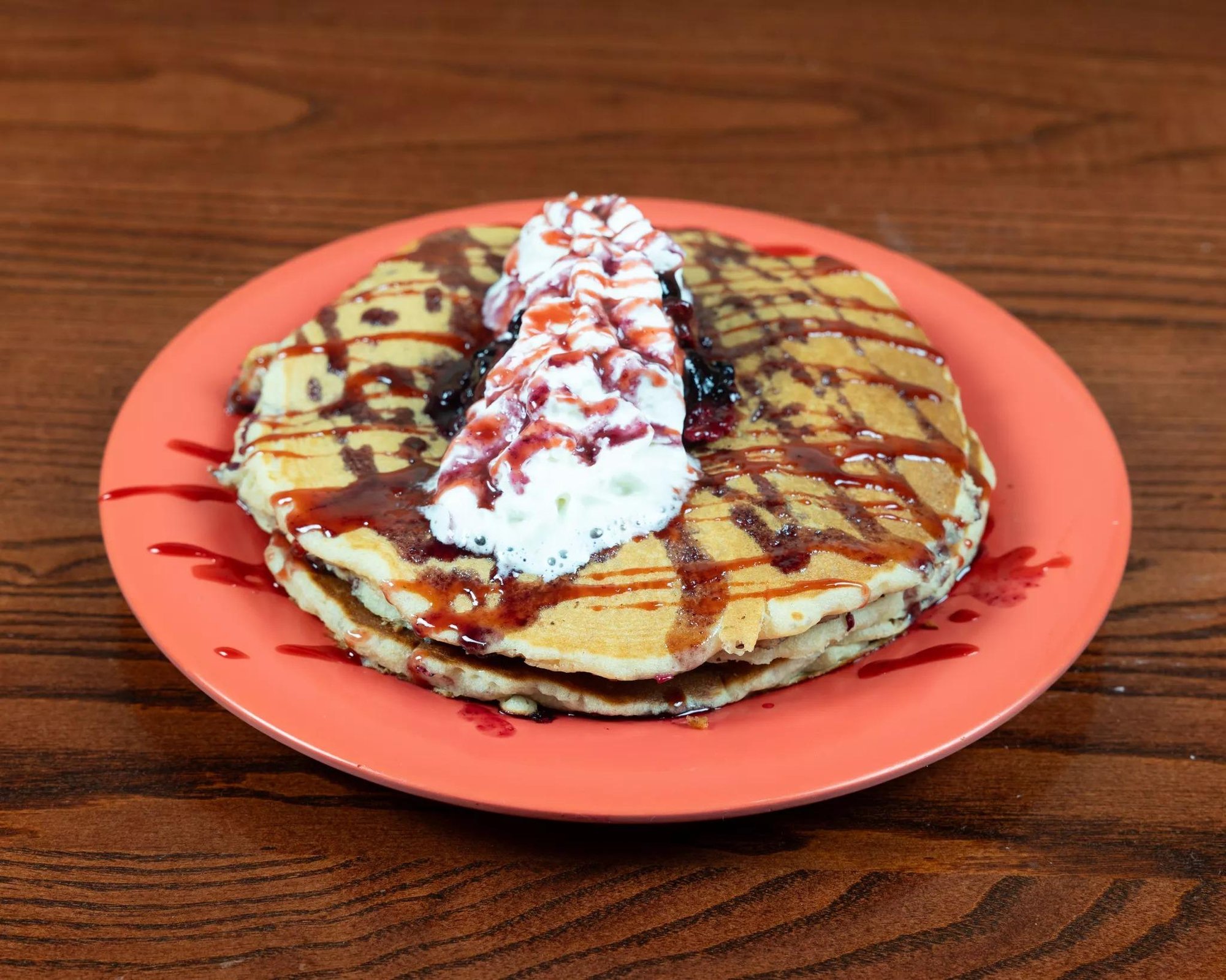 Four Berry Pancakes
