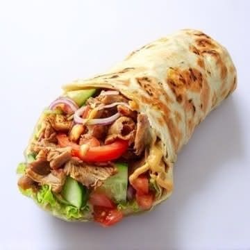 #3 Chicken Shawarma Wrap/ Fries / Soda