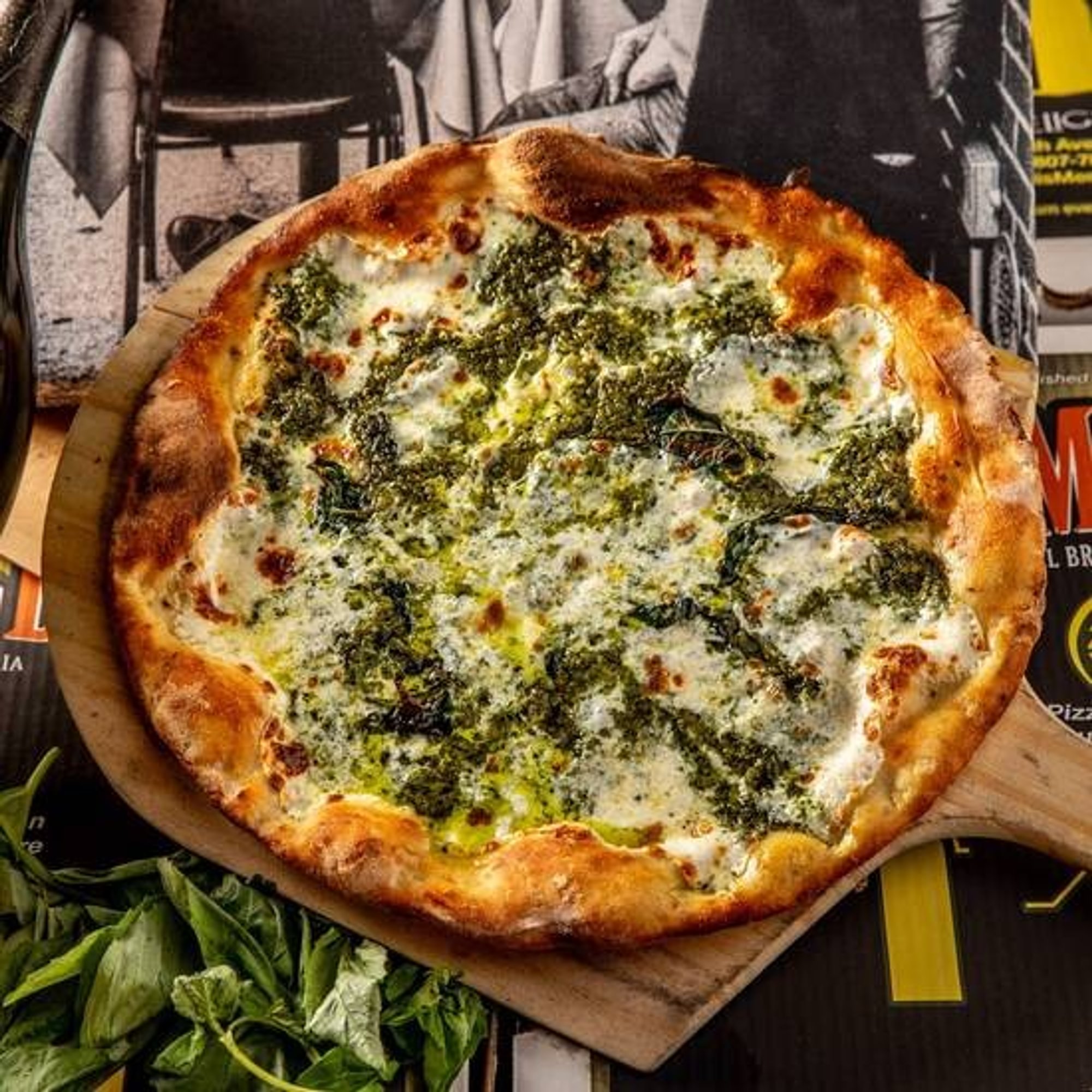Pesto Pizza Genovese