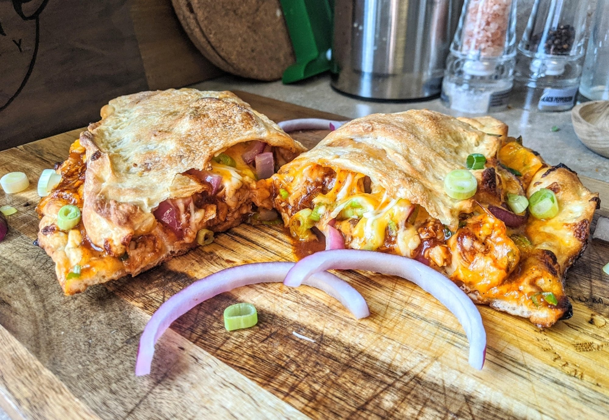 Butter Chicken Calzone
