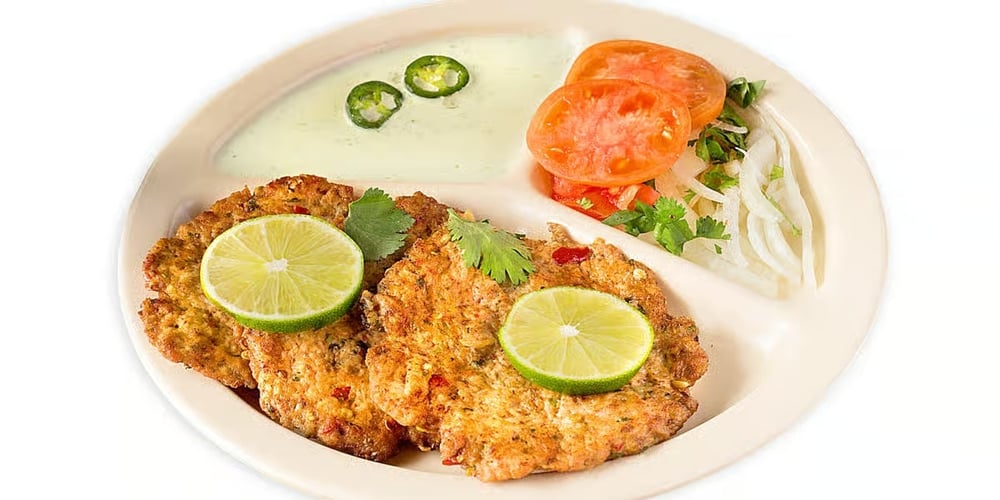 Chicken Chapli Kabob**