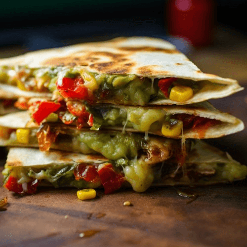 Super Vegetarian Quesadilla