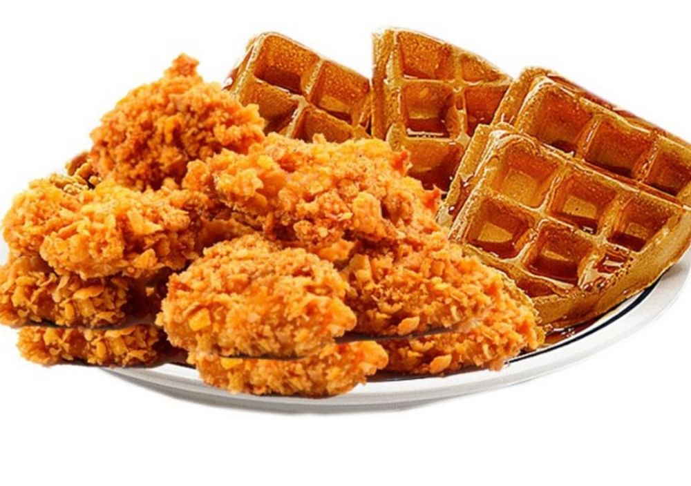 4 pc. Chicken Fingers & Waffles
