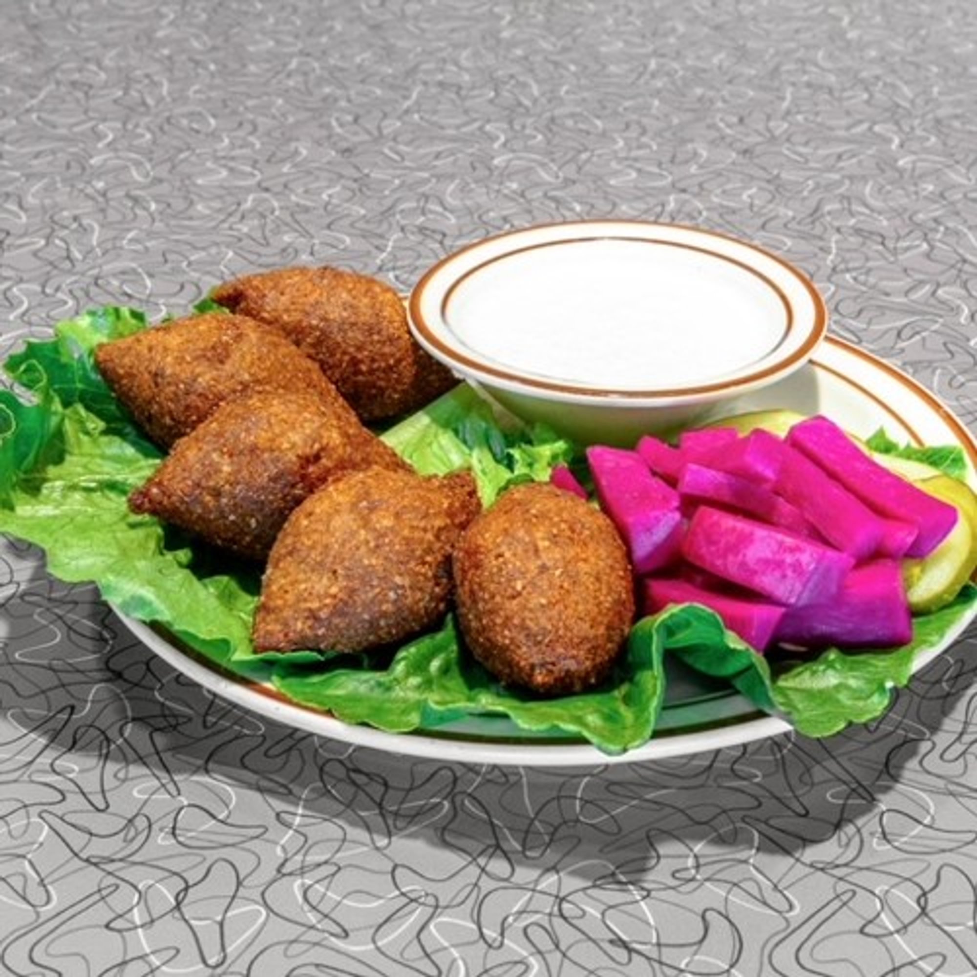 Fried Kibbeh