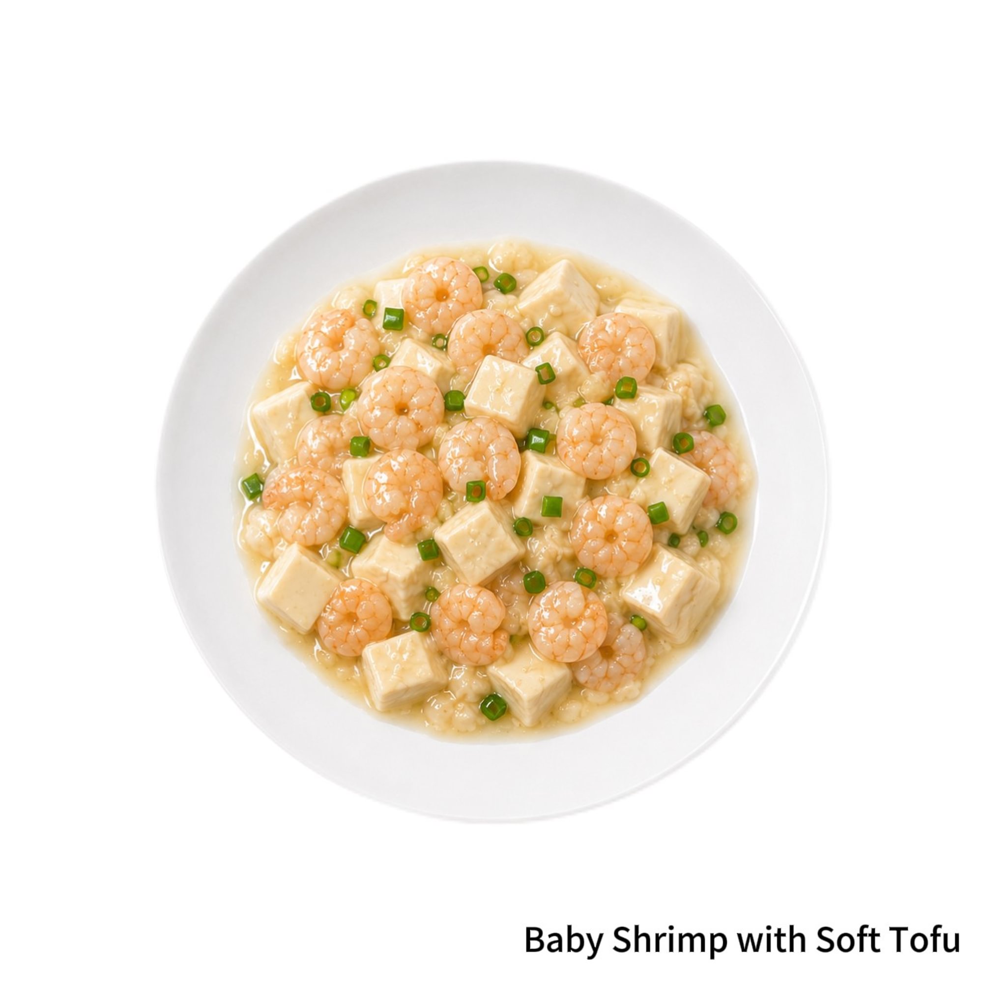 Baby Shrimp with Soft Tofu
