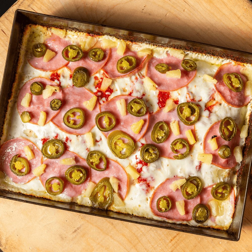 Spicy Hawaiian Pizza