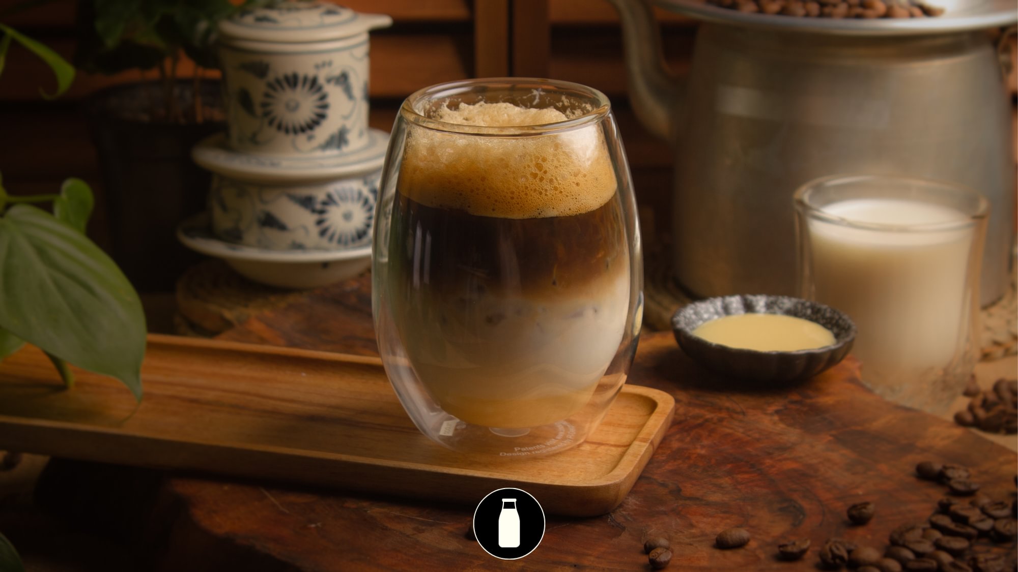 Saigon-Style White Coffee / Bạc Xỉu