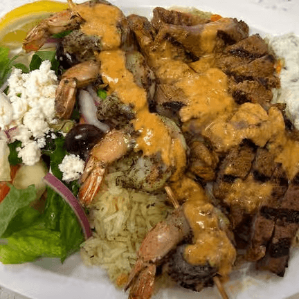 Steak & Shrimp Salad