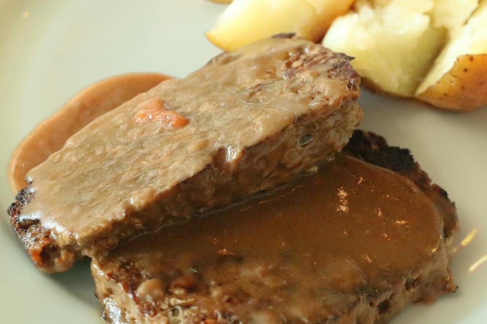 .Homemade Meatloaf