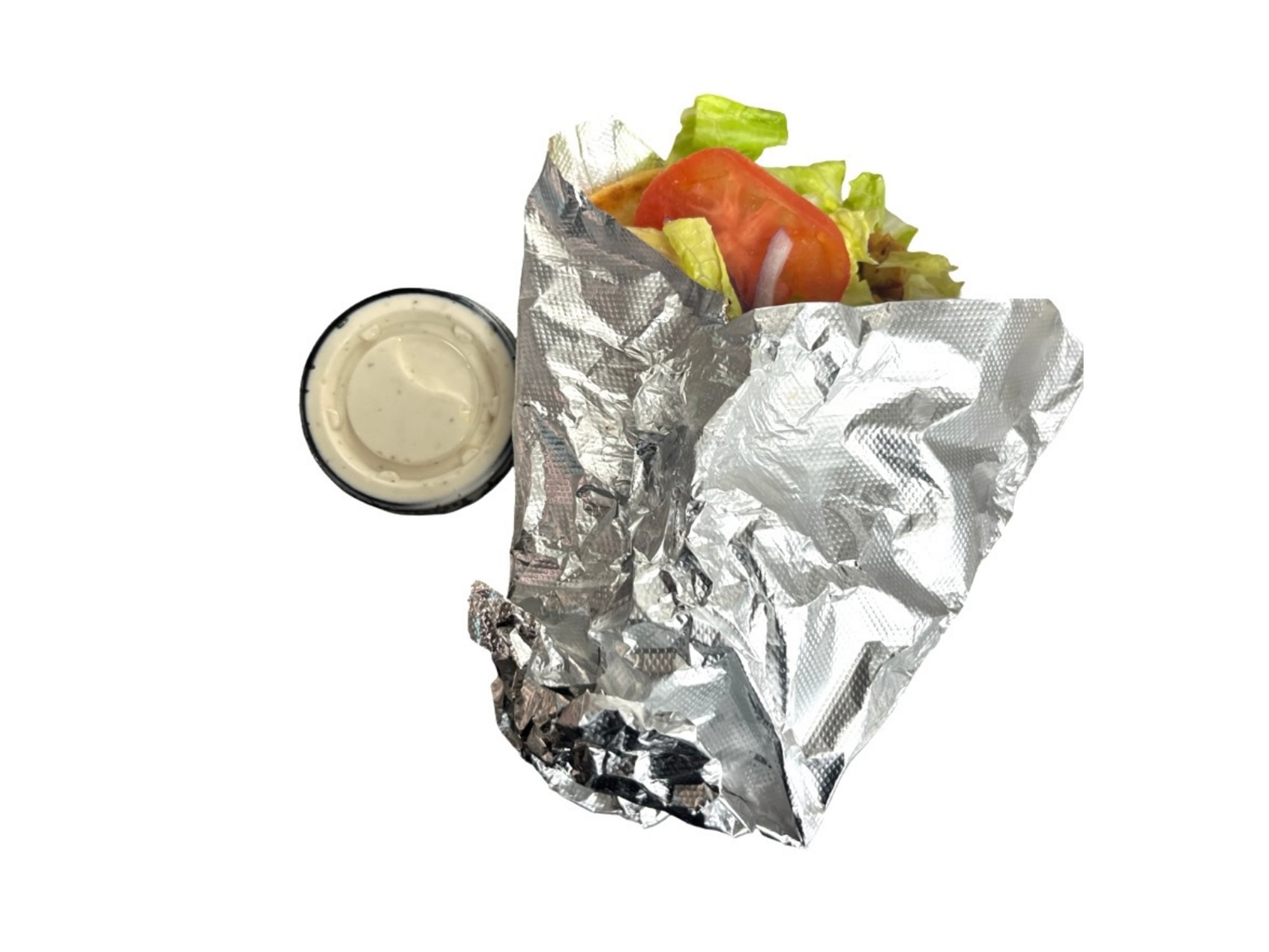 Chicken Wrap W/Fries