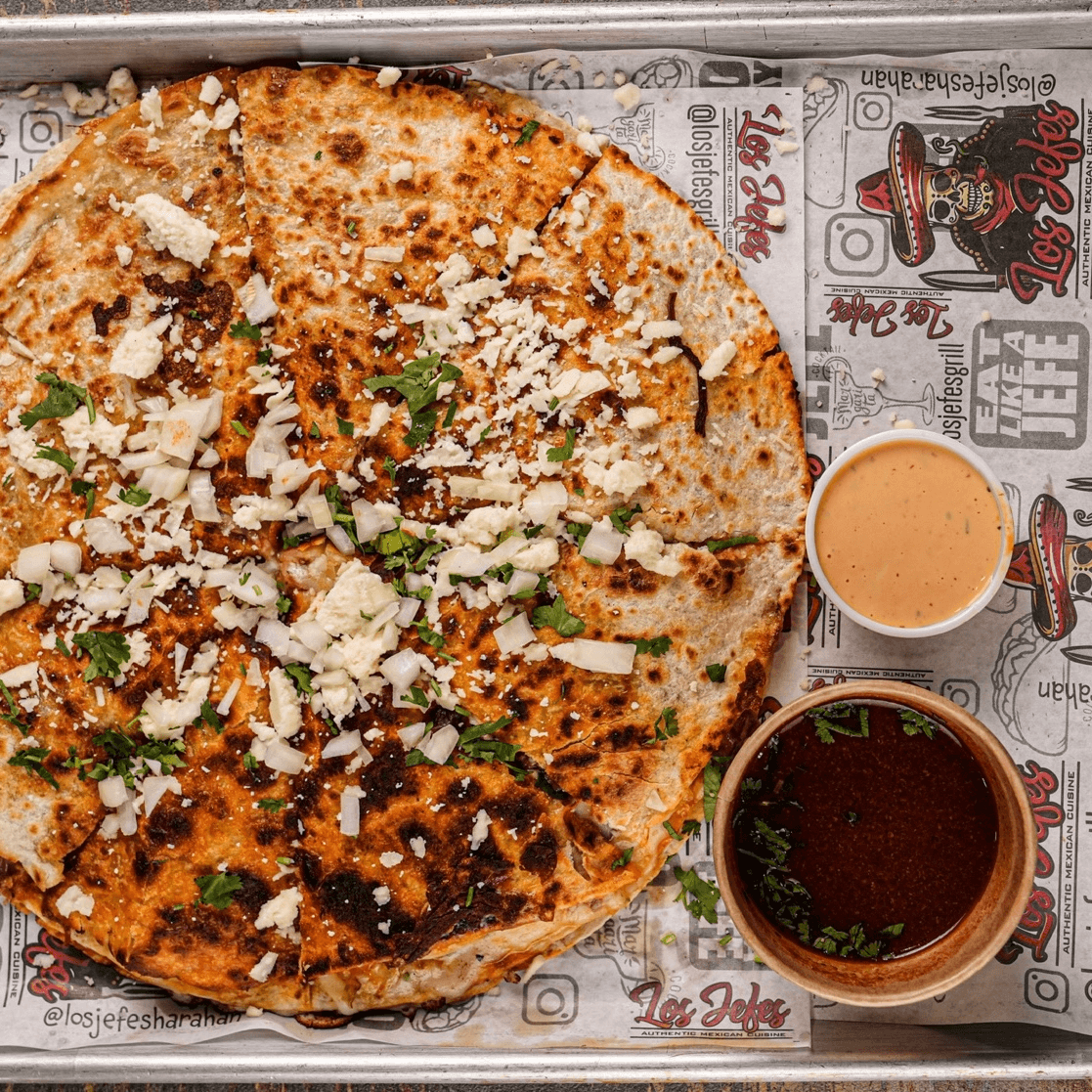 Jefes birria pizza