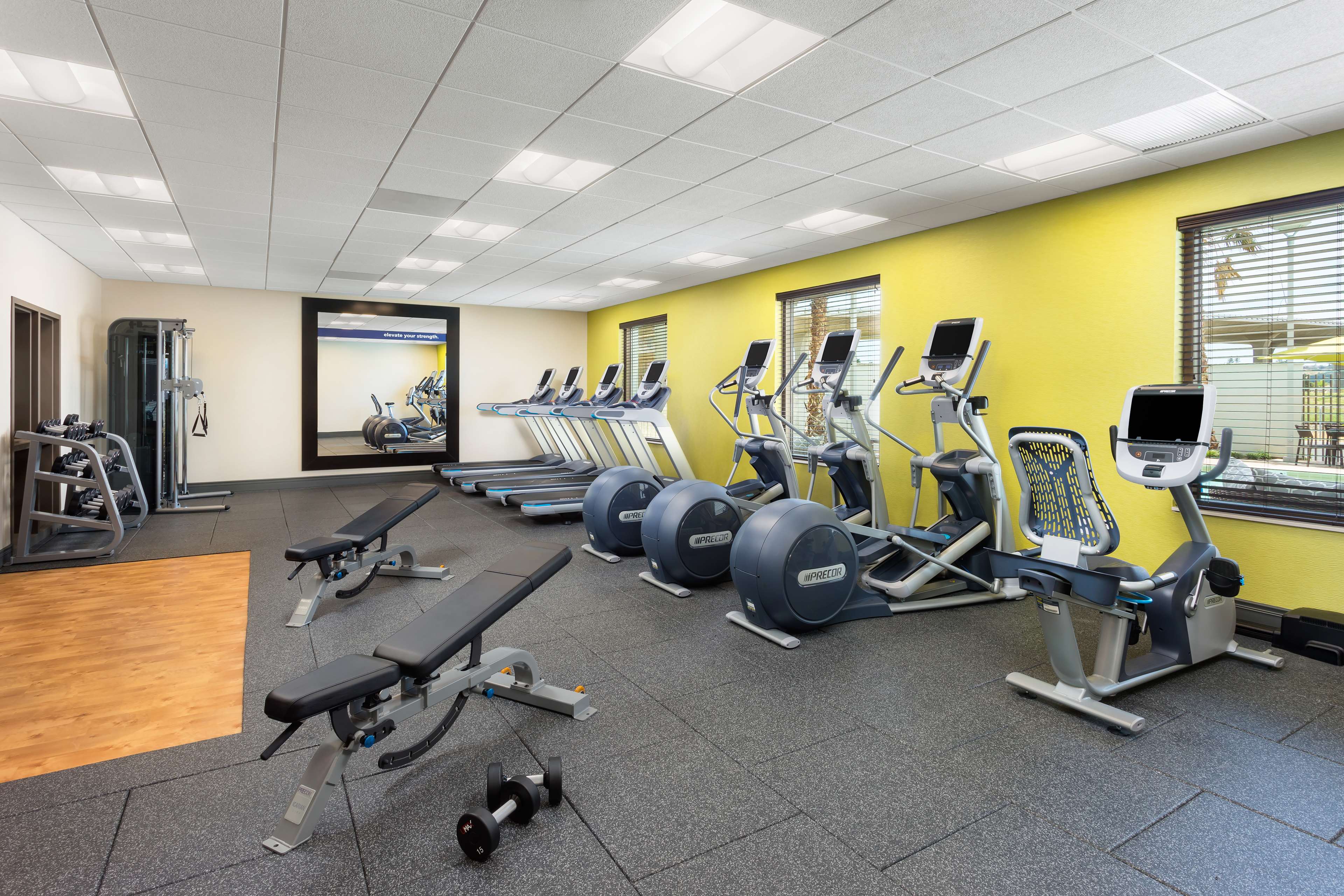 Health club  fitness center  gym