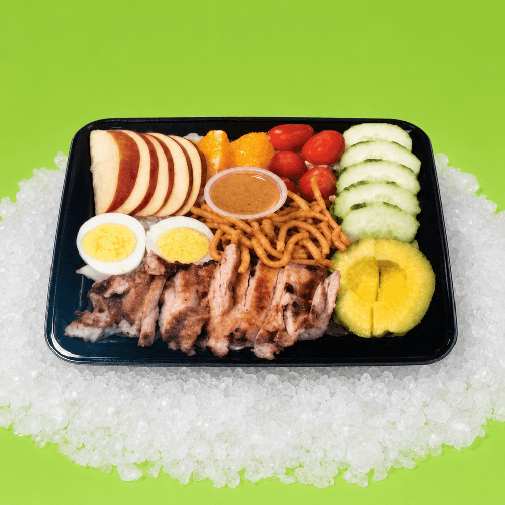 13.Chicken And Steak Salad Plate
