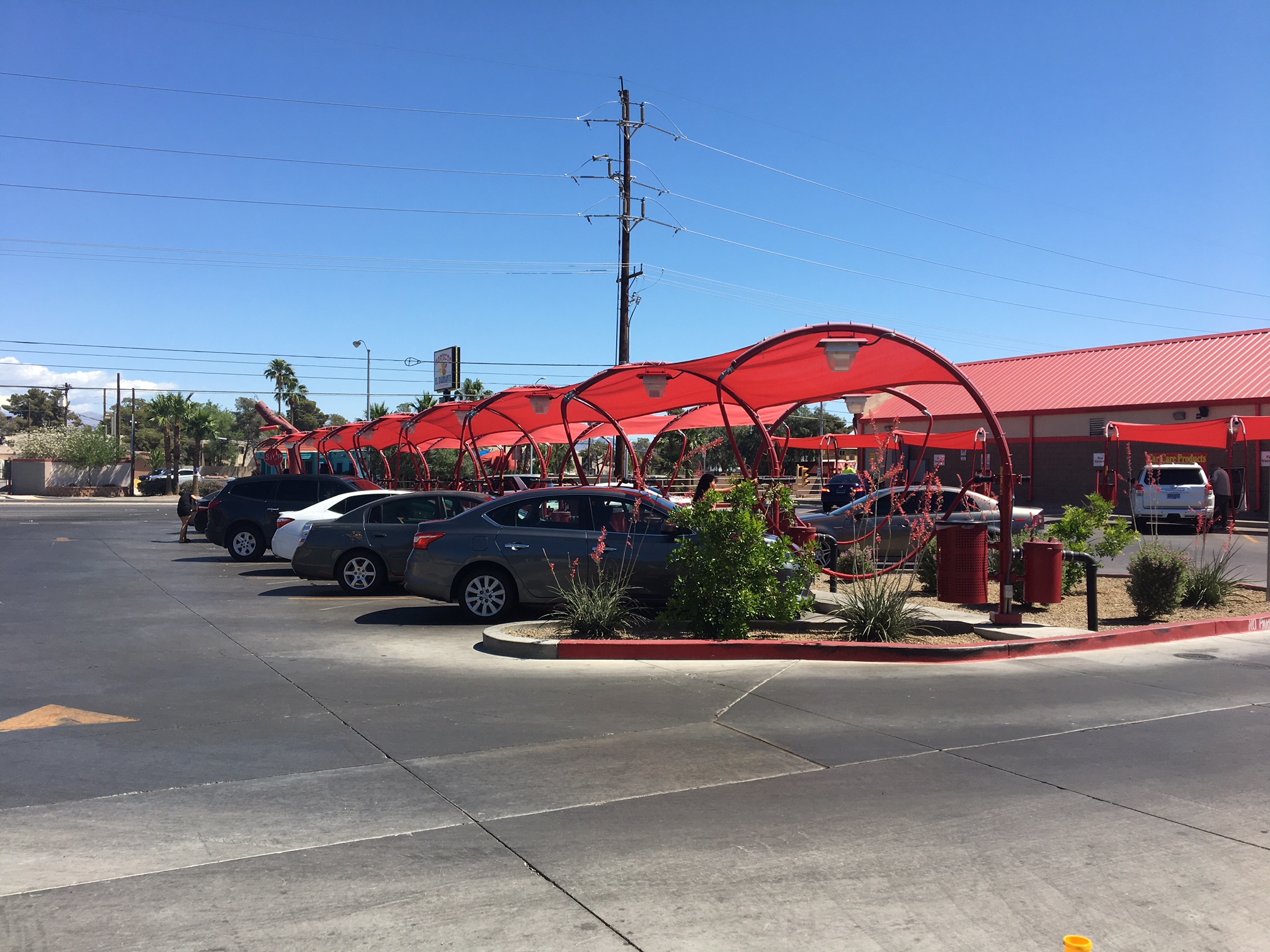 Upper Image Car Wash Photo