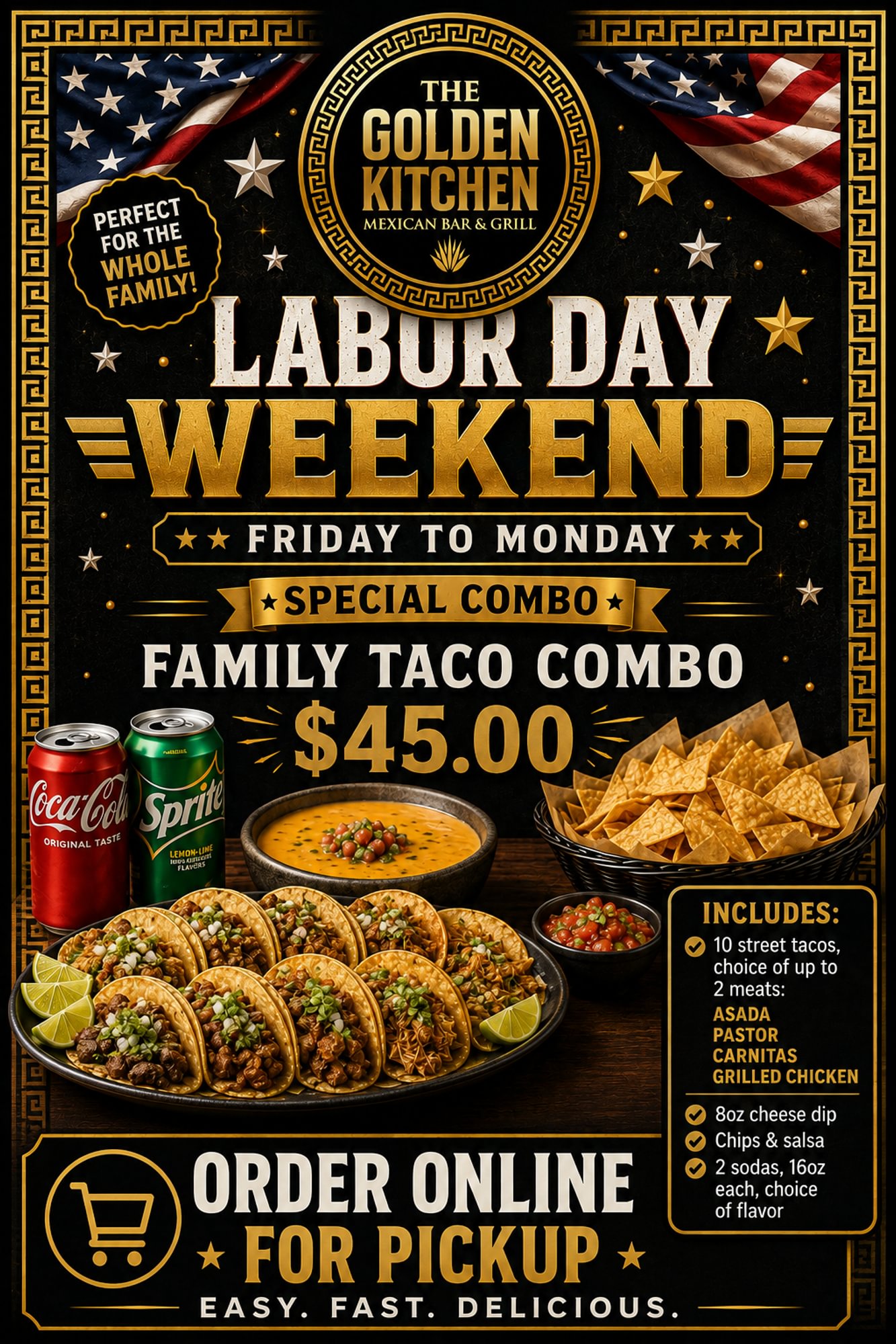 Labor Day Family Taco Combo
