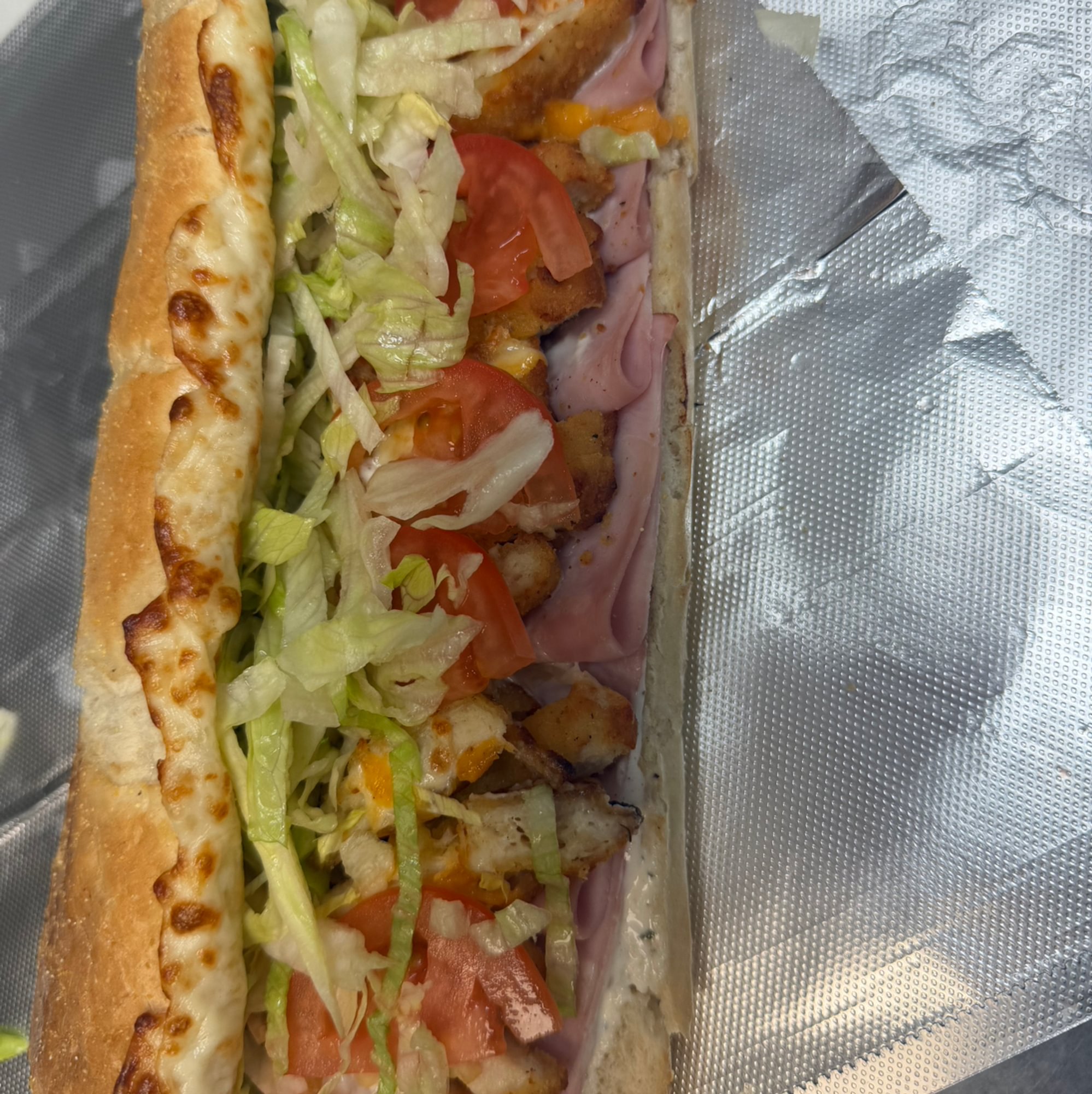Chicken Cordon Bleu Sub
